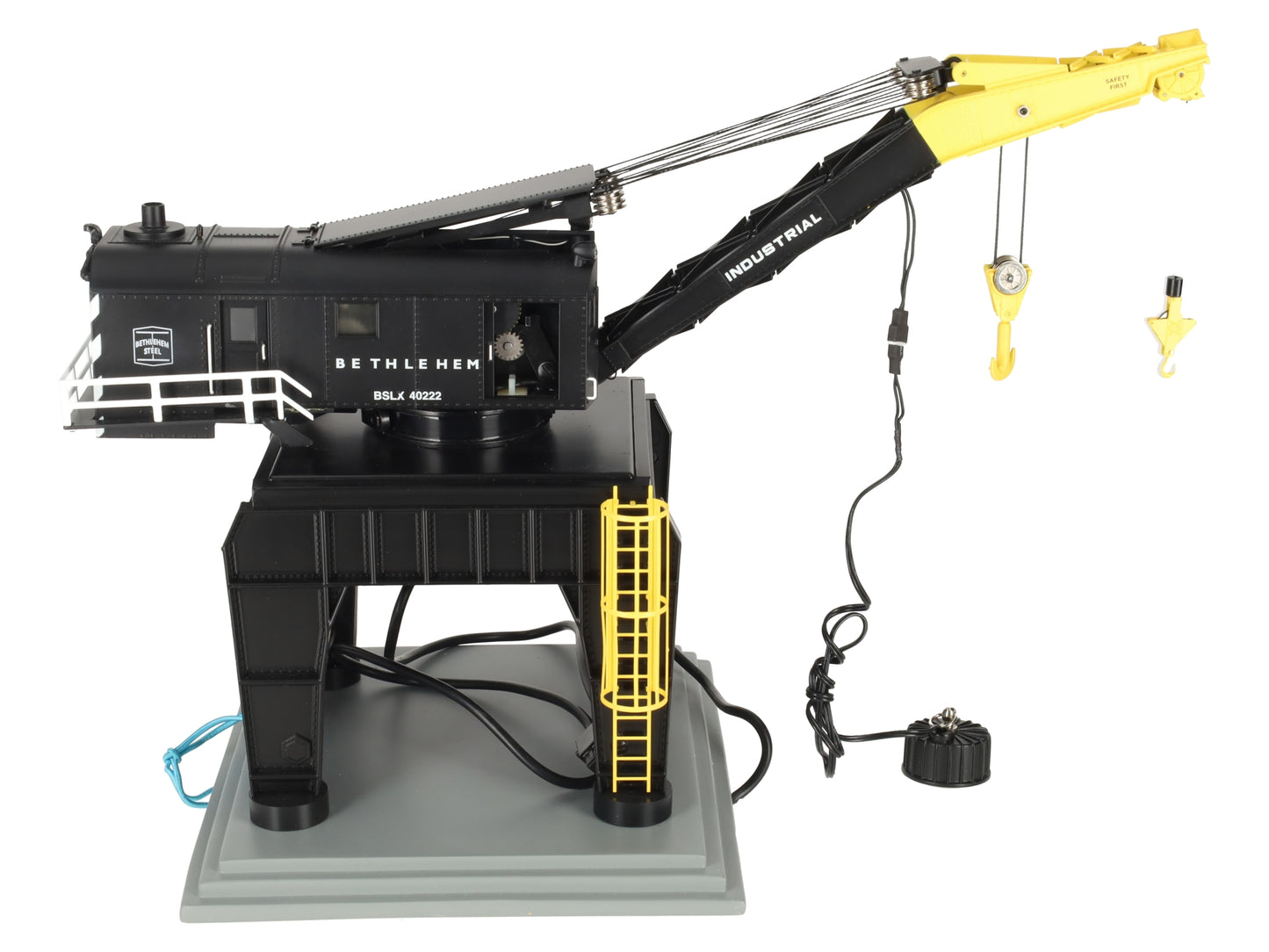Lionel 6-82055 O Gauge Bethlehem Steel Command Control Trackside Crane w LEGACY EX/Box