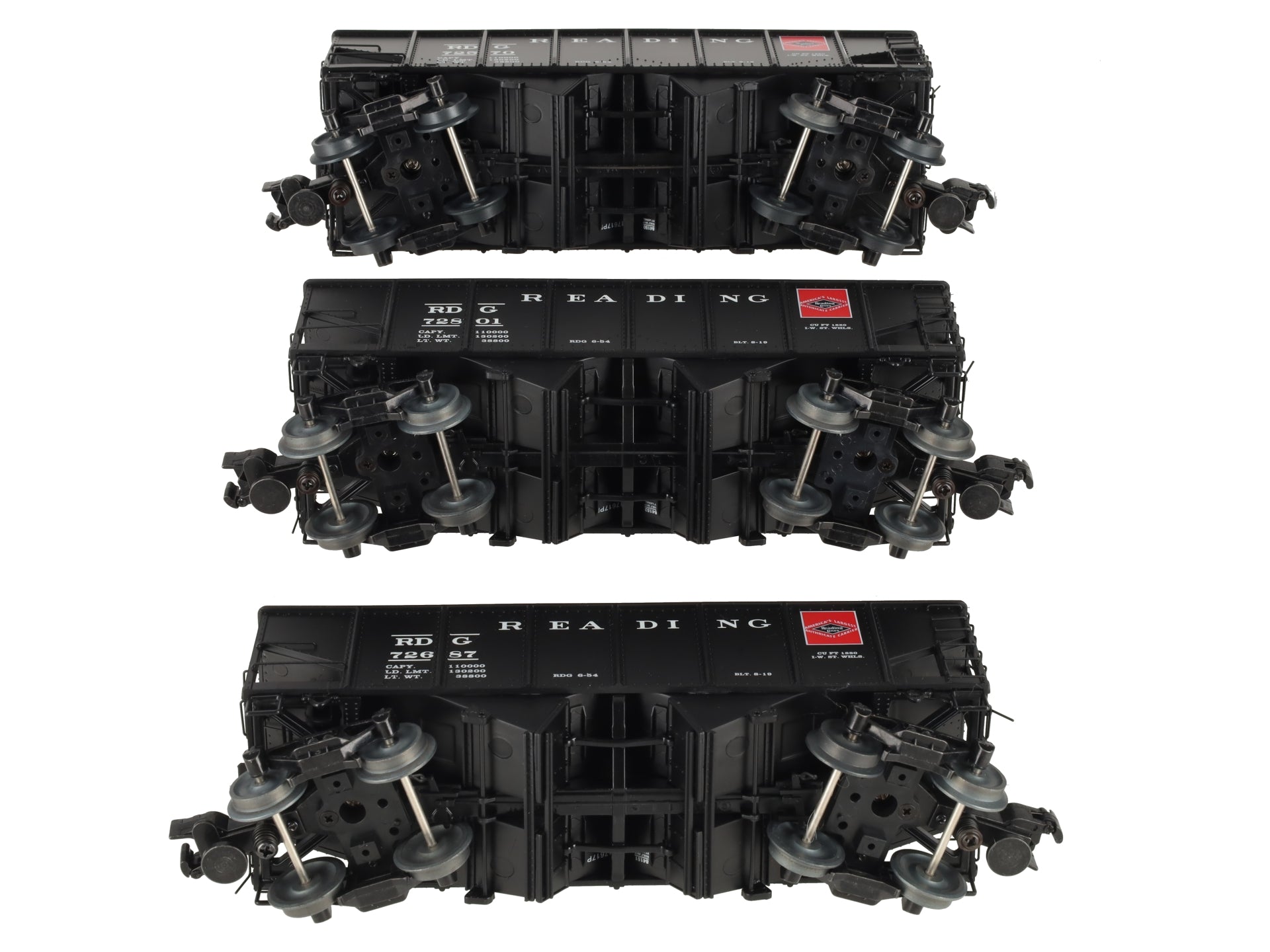 Lionel 6-84149 Reading 3 Car USRA 2 Bay Hopper Car Set LN/Box