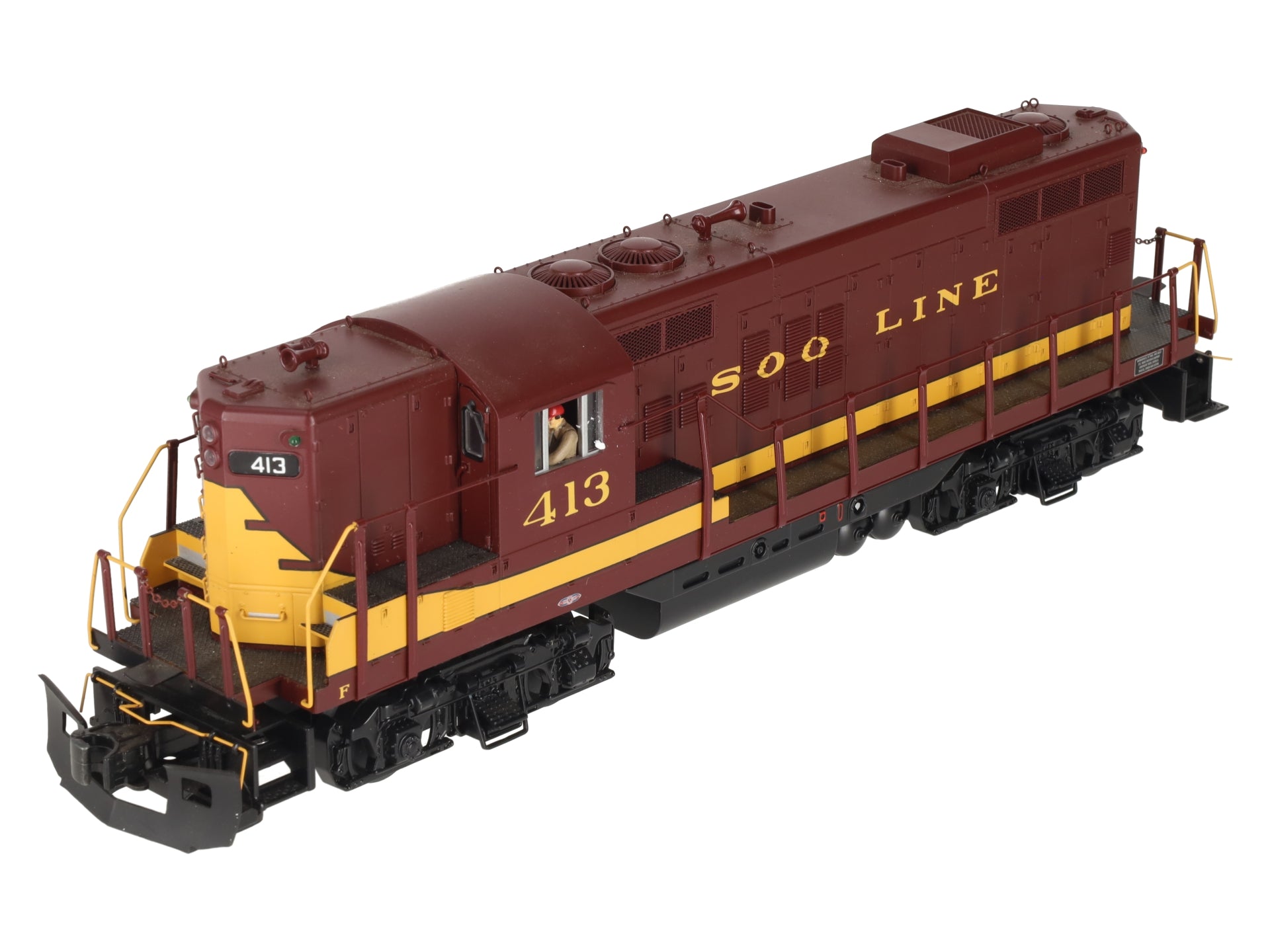 MTH 20-2803-3 Soo Line GP-9 Non-Powered Diesel Engine #413