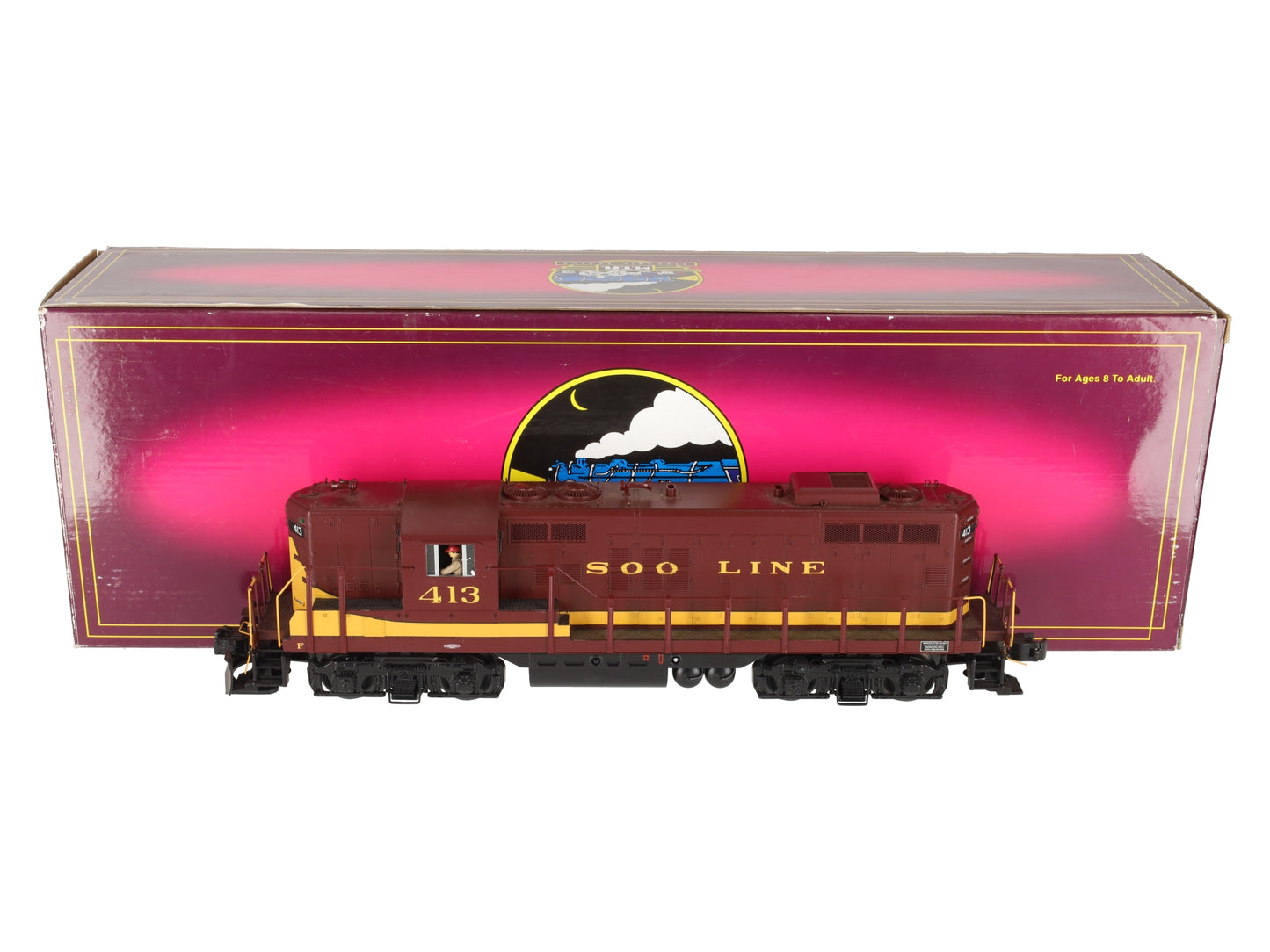 MTH 20-2803-3 Soo Line GP-9 Non-Powered Diesel Engine #413