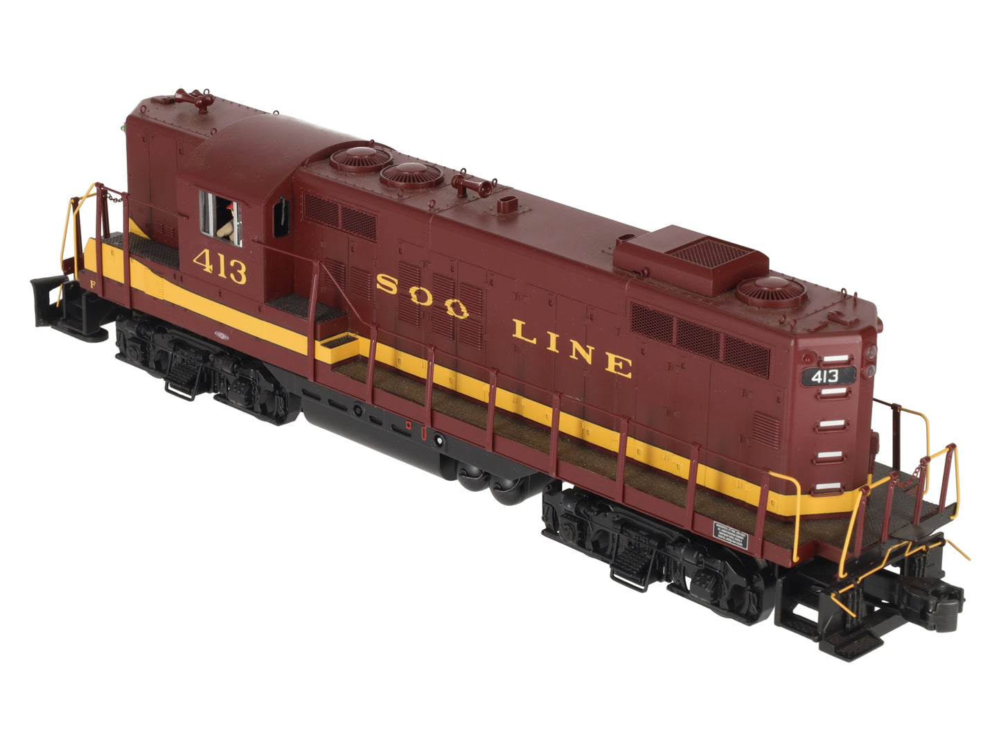 MTH 20-2803-3 Soo Line GP-9 Non-Powered Diesel Engine #413