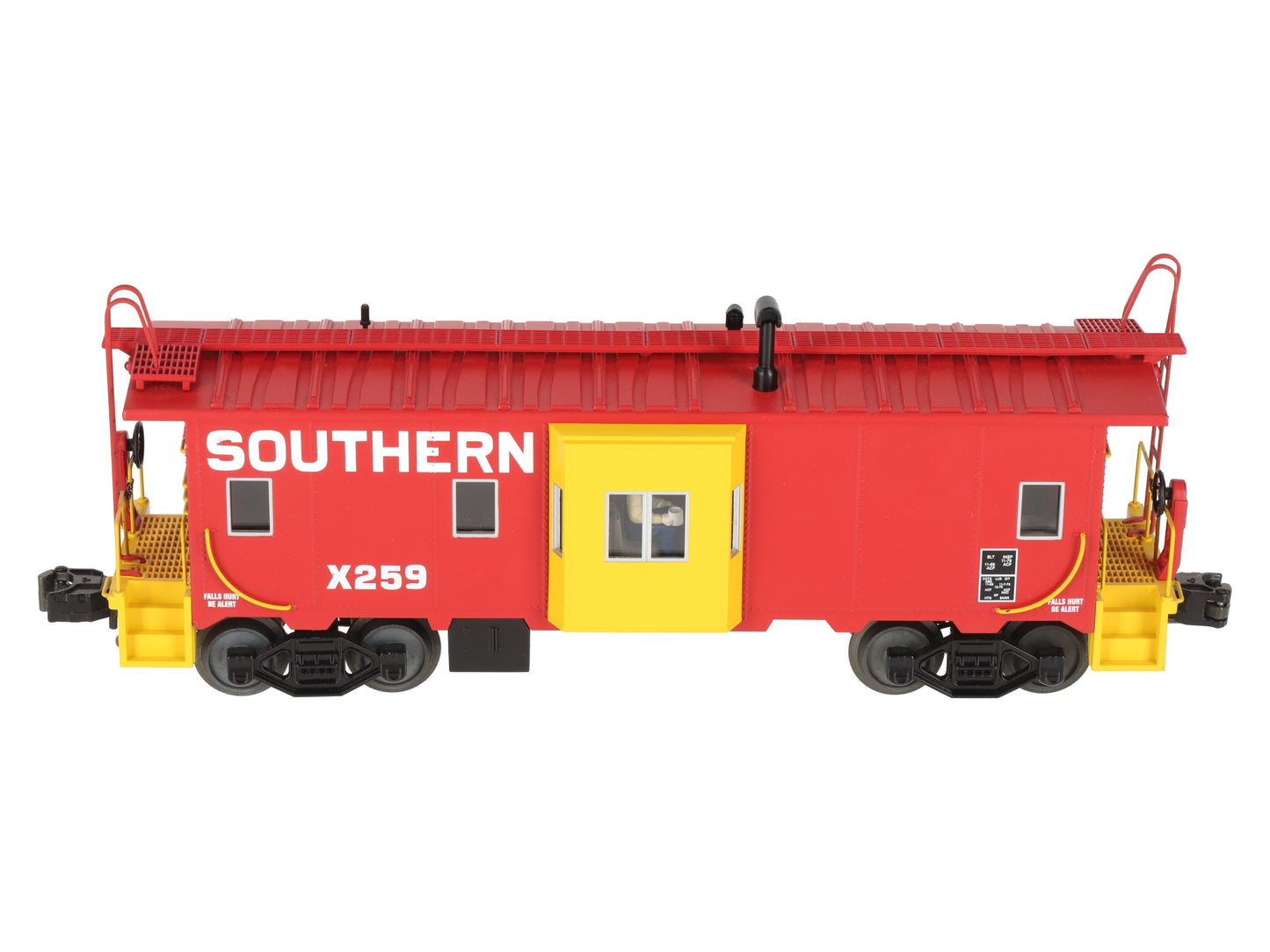 MTH 20-91045 O Gauge Southern Bay Window Caboose #X-259 LN/Box