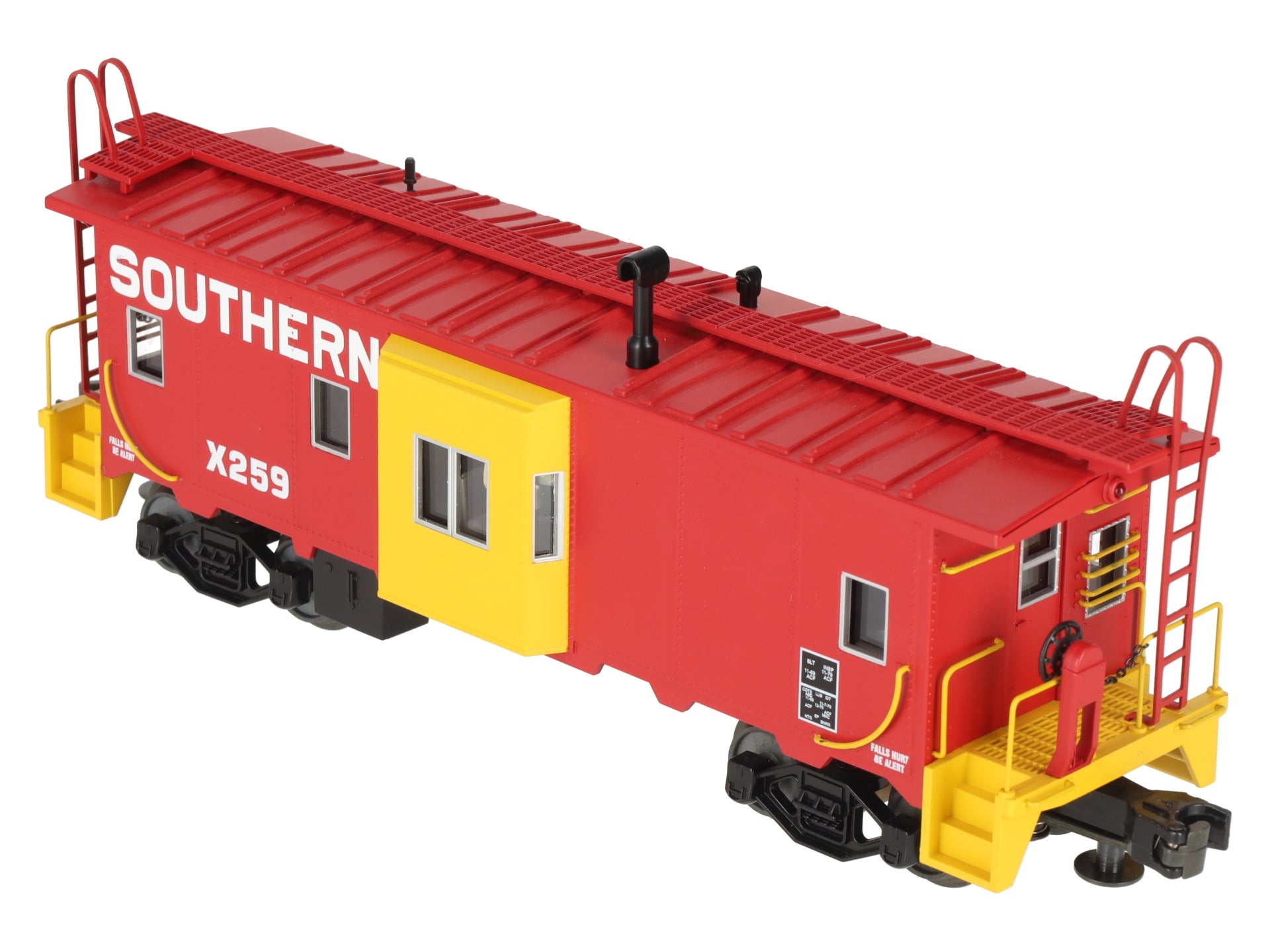 MTH 20-91045 O Gauge Southern Bay Window Caboose #X-259 LN/Box