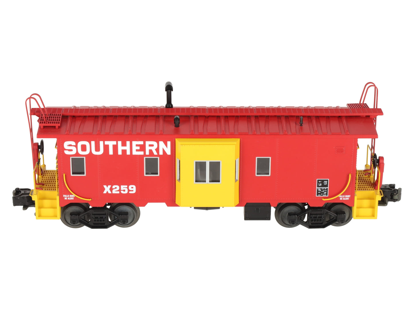 MTH 20-91045 O Gauge Southern Bay Window Caboose #X-259 LN/Box