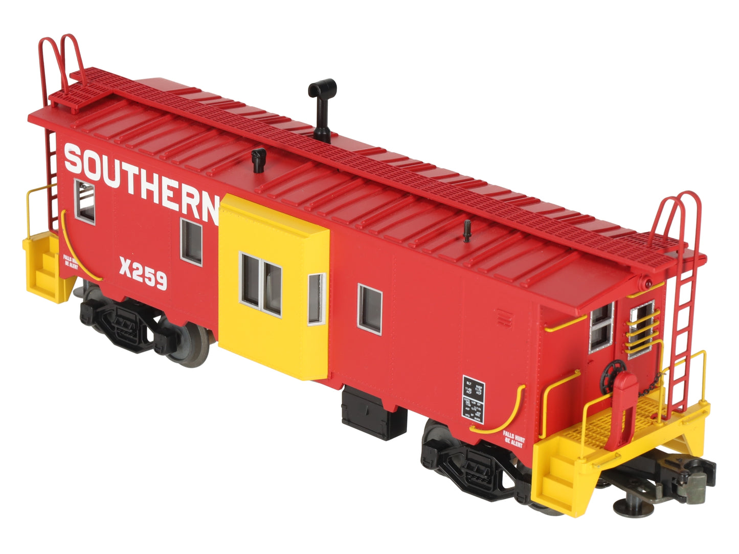 MTH 20-91045 O Gauge Southern Bay Window Caboose #X-259 LN/Box