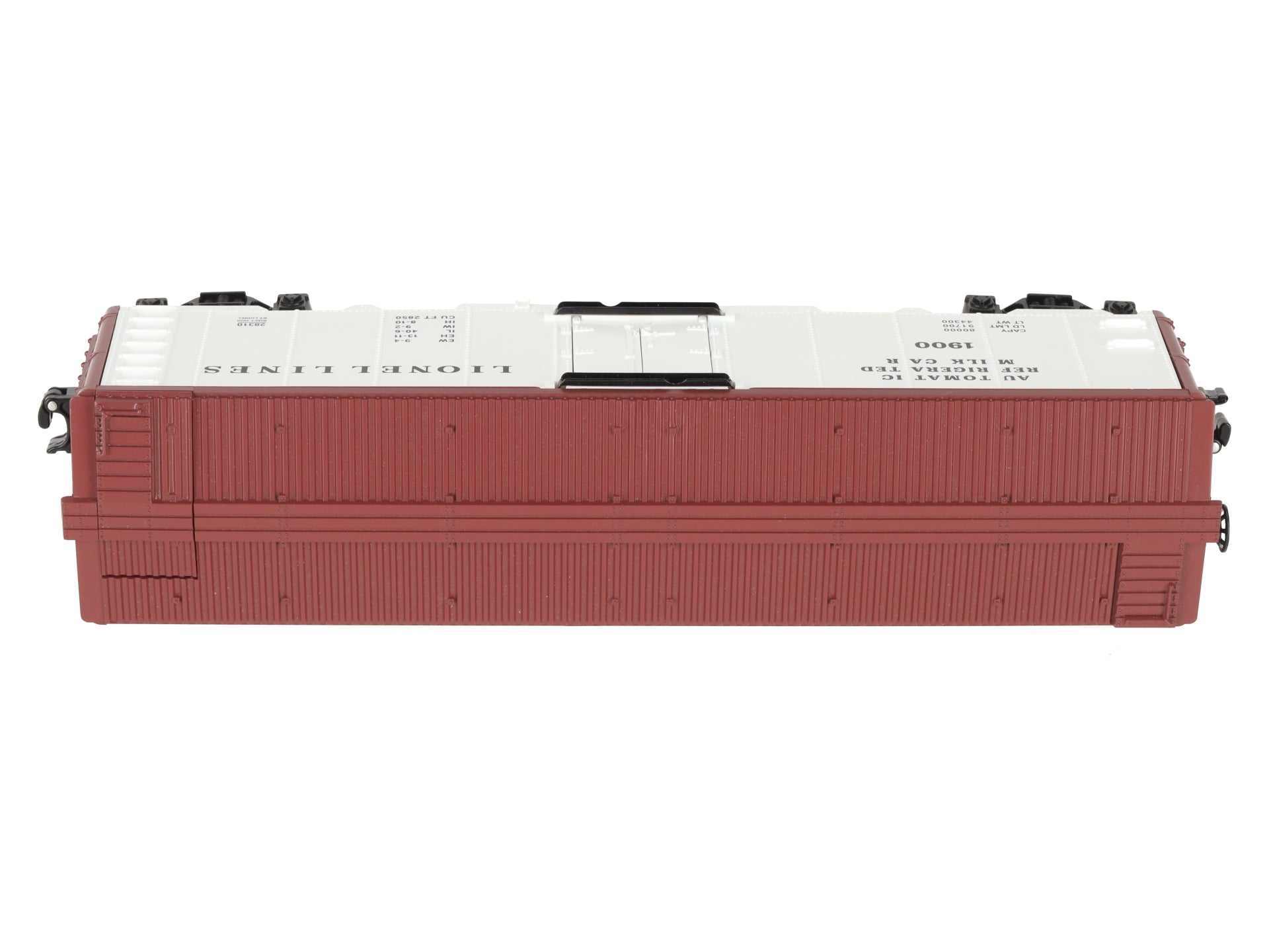Lionel 2028310 O Lionel Lines Operating Milk Car with Platform #1900 - 3-Rail LN/Box