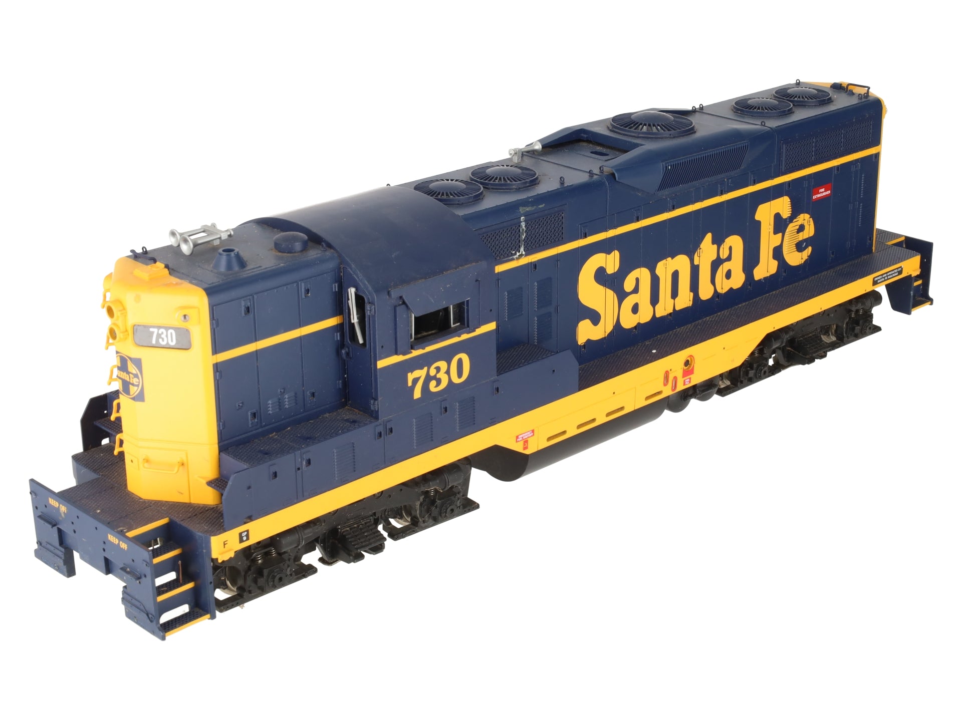 USA Trains R22115 Santa Fe GP-9 Diesel Locomotive #730 VG/Box