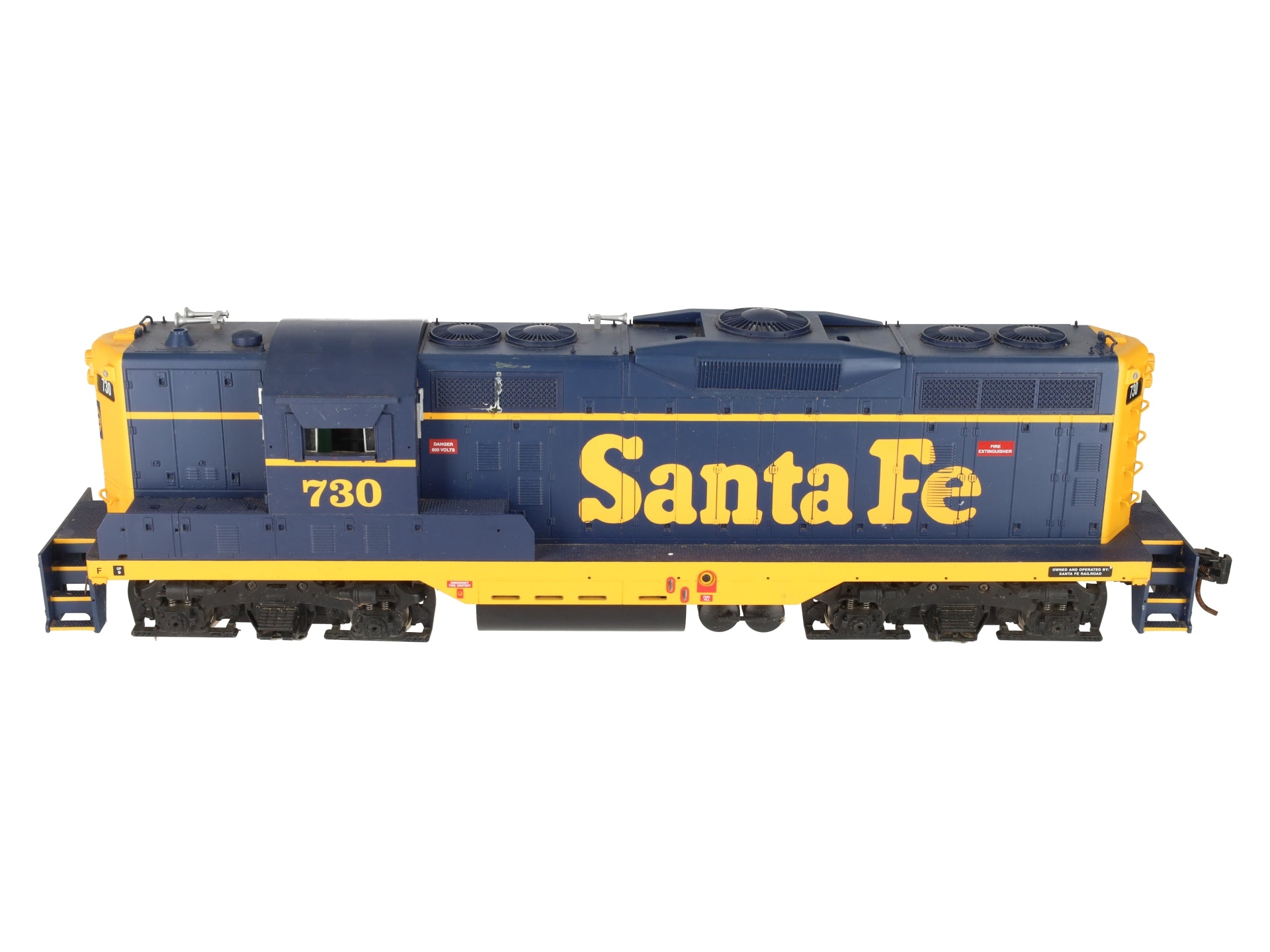 USA Trains R22115 Santa Fe GP-9 Diesel Locomotive #730 VG/Box
