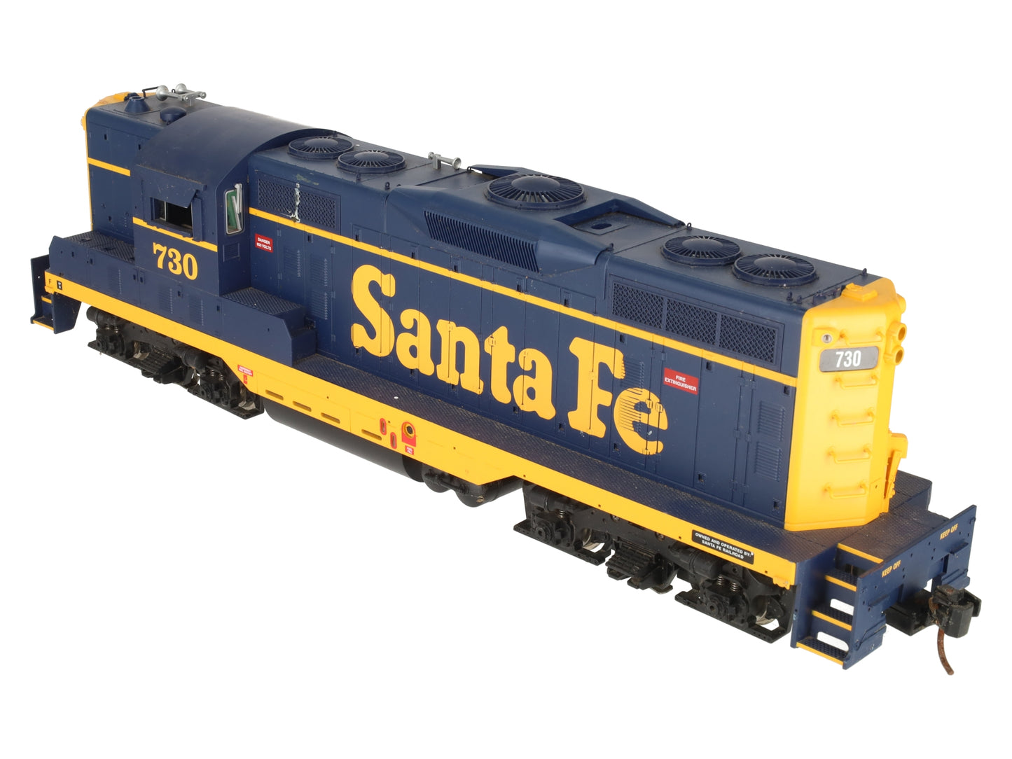 USA Trains R22115 Santa Fe GP-9 Diesel Locomotive #730 VG/Box