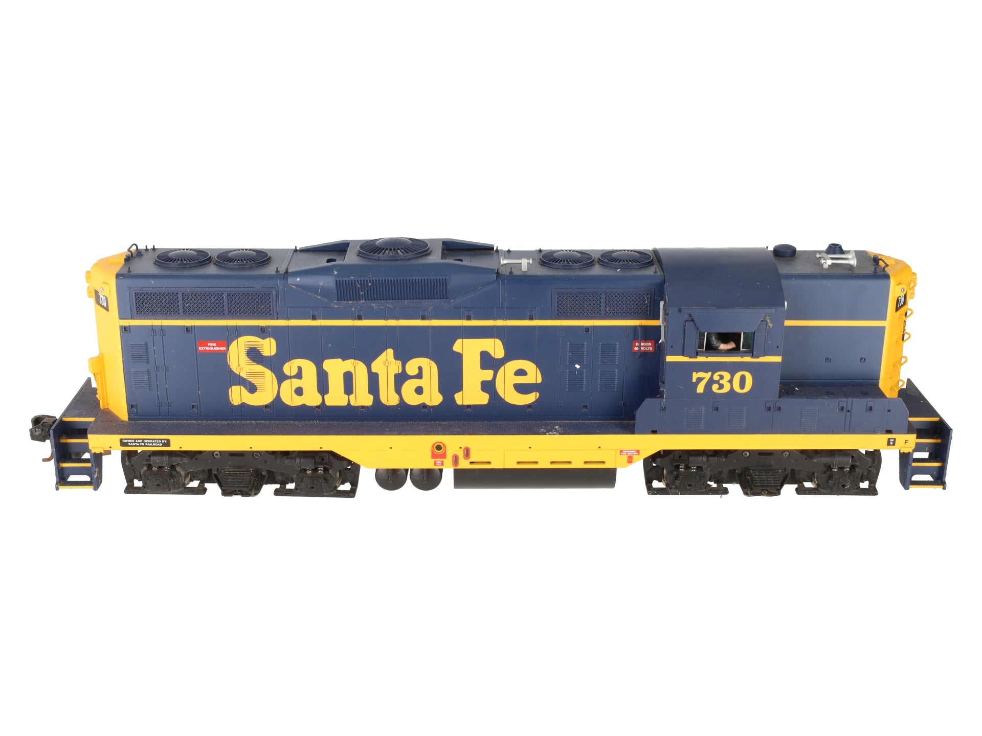 USA Trains R22115 Santa Fe GP-9 Diesel Locomotive #730 VG/Box