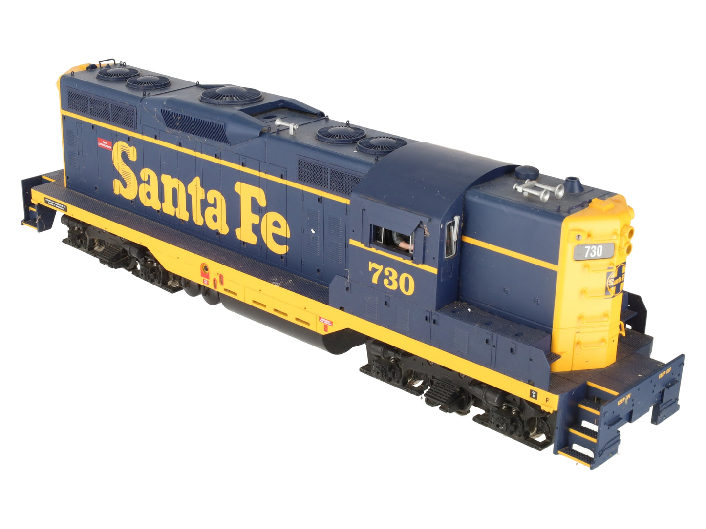 USA Trains R22115 Santa Fe GP-9 Diesel Locomotive #730 VG/Box
