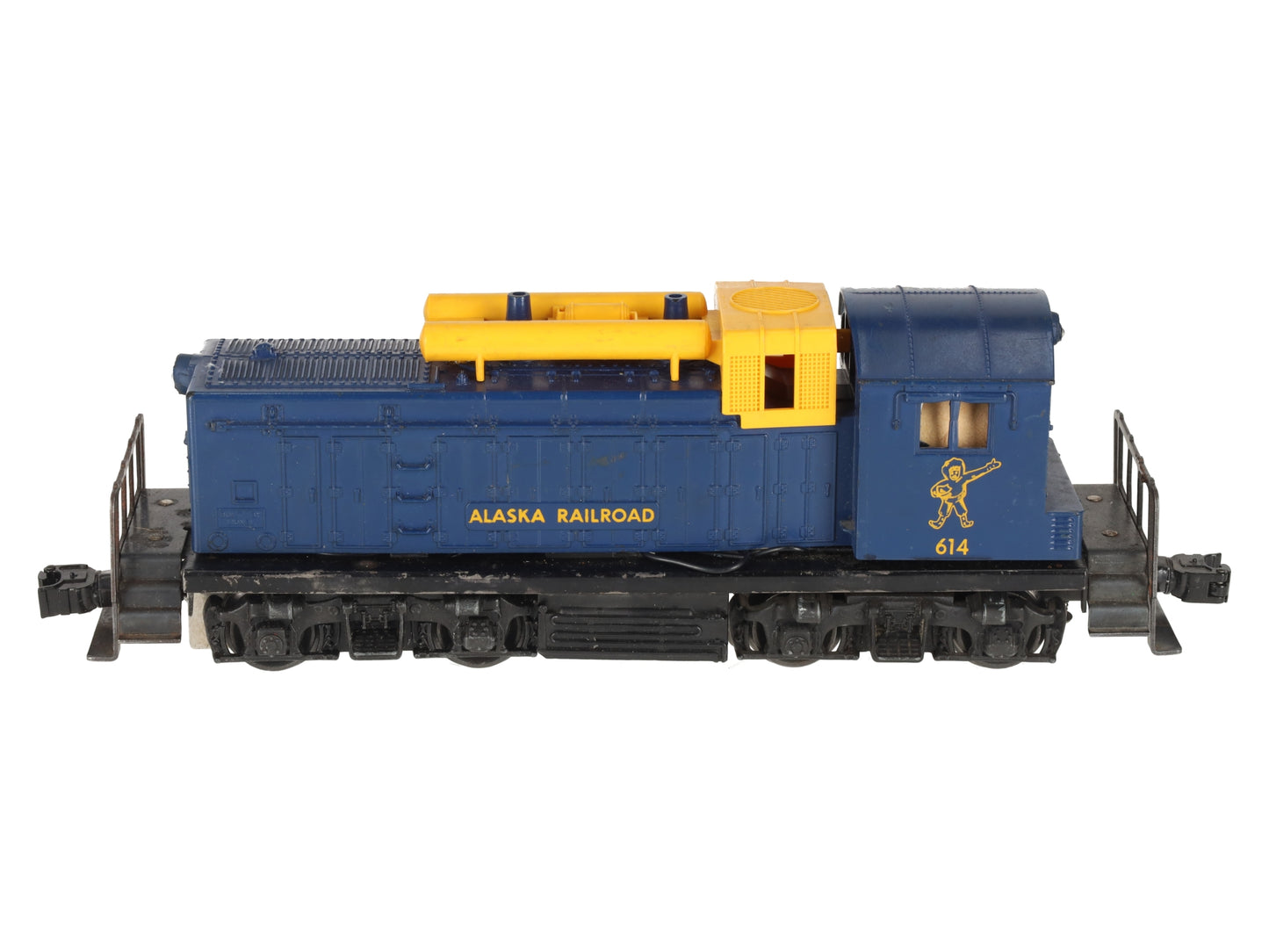 Lionel 614 Vintage O Alaska Railroad EMD NW-2 Diesel Switcher VG