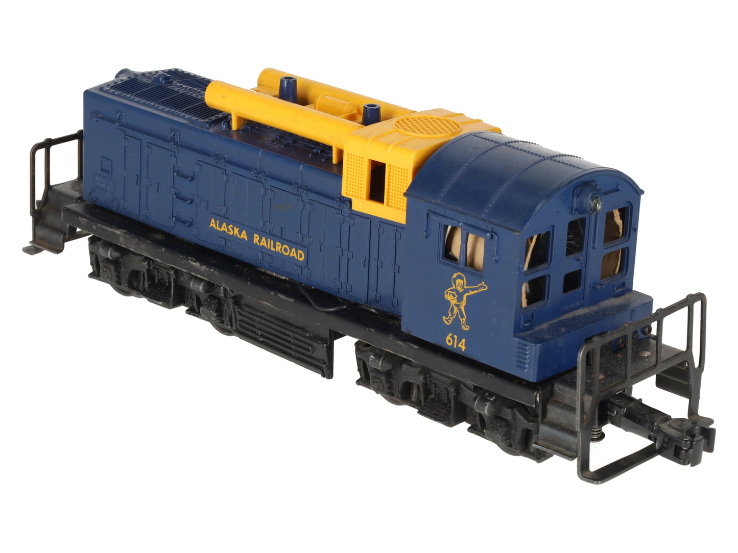 Lionel 614 Vintage O Alaska Railroad EMD NW-2 Diesel Switcher VG