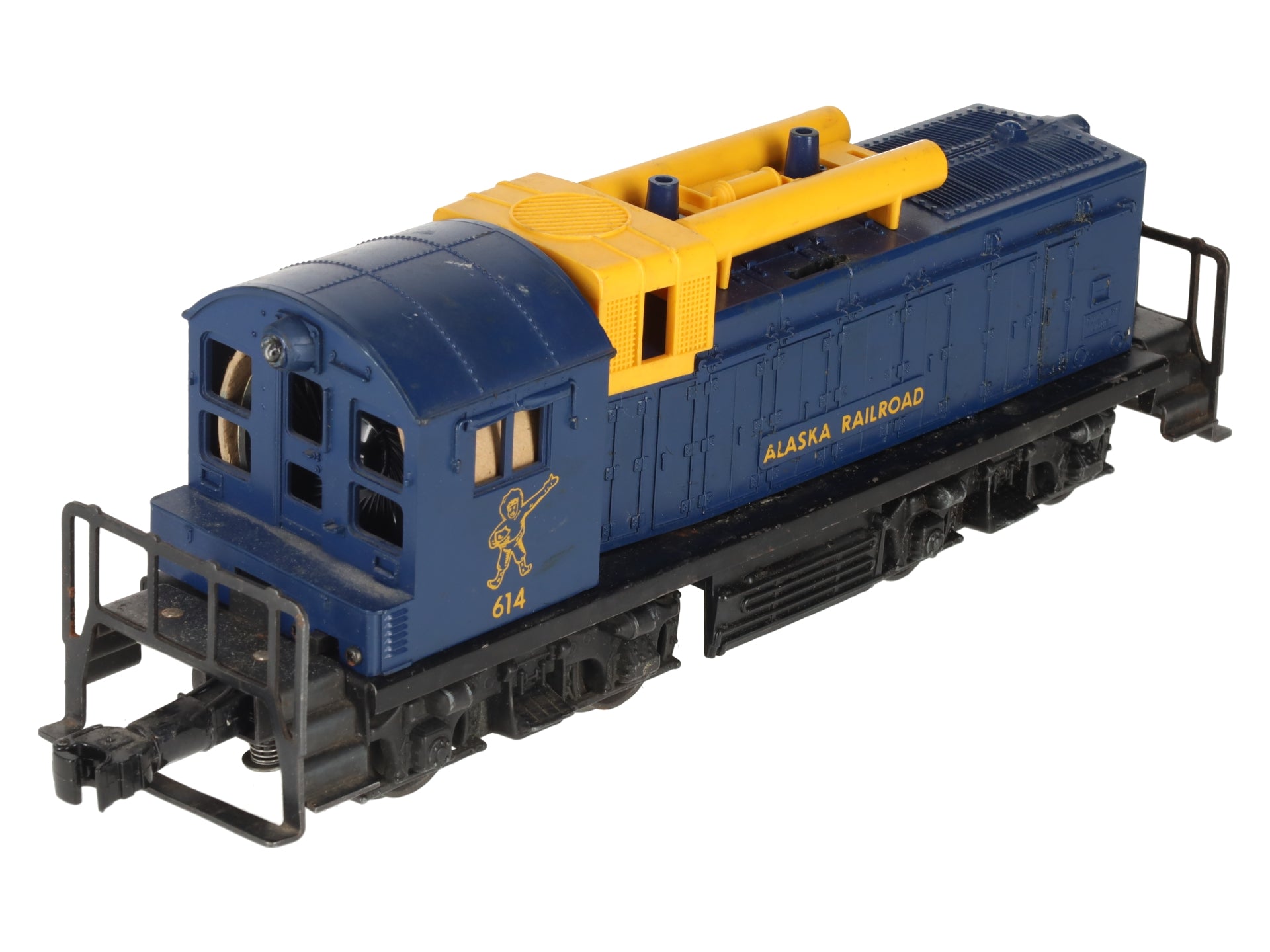 Lionel 614 Vintage O Alaska Railroad EMD NW-2 Diesel Switcher VG