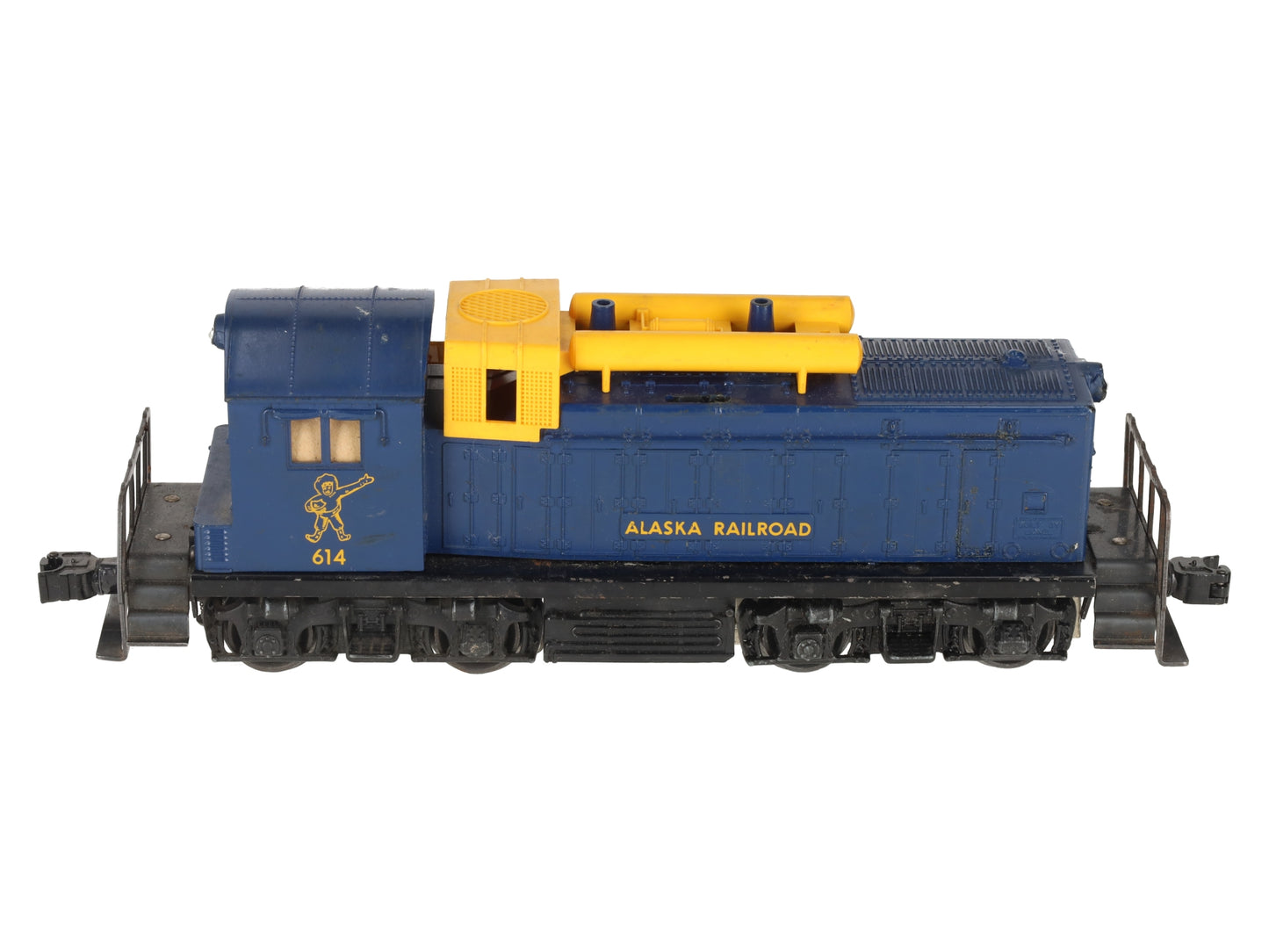 Lionel 614 Vintage O Alaska Railroad EMD NW-2 Diesel Switcher VG