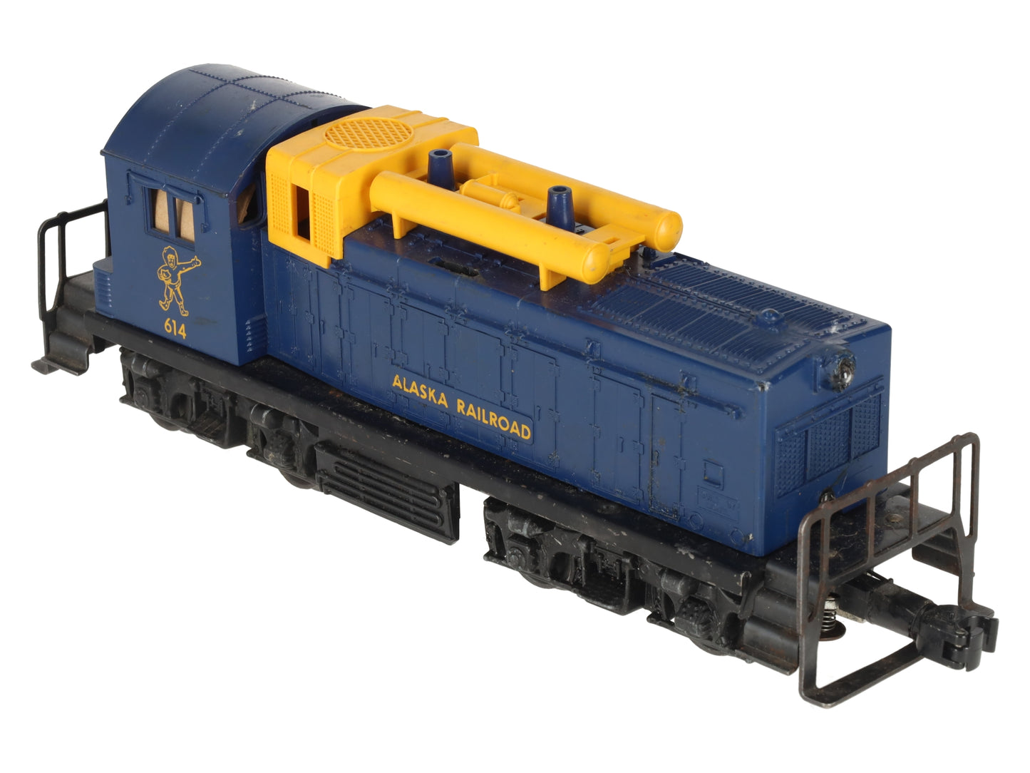 Lionel 614 Vintage O Alaska Railroad EMD NW-2 Diesel Switcher VG