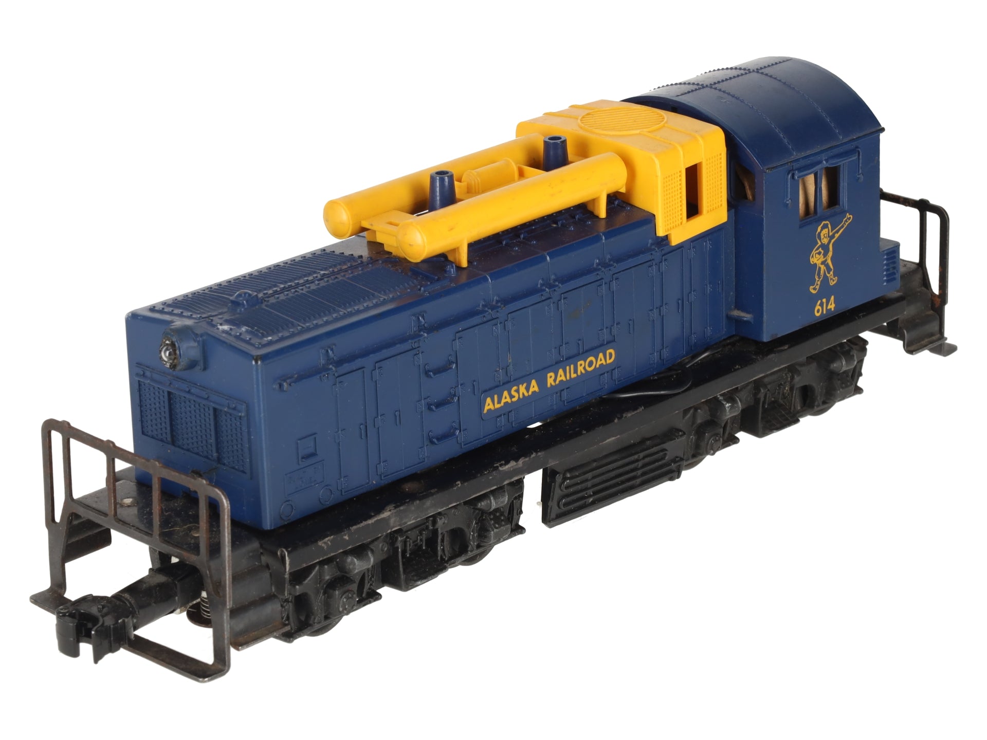 Lionel 614 Vintage O Alaska Railroad EMD NW-2 Diesel Switcher VG