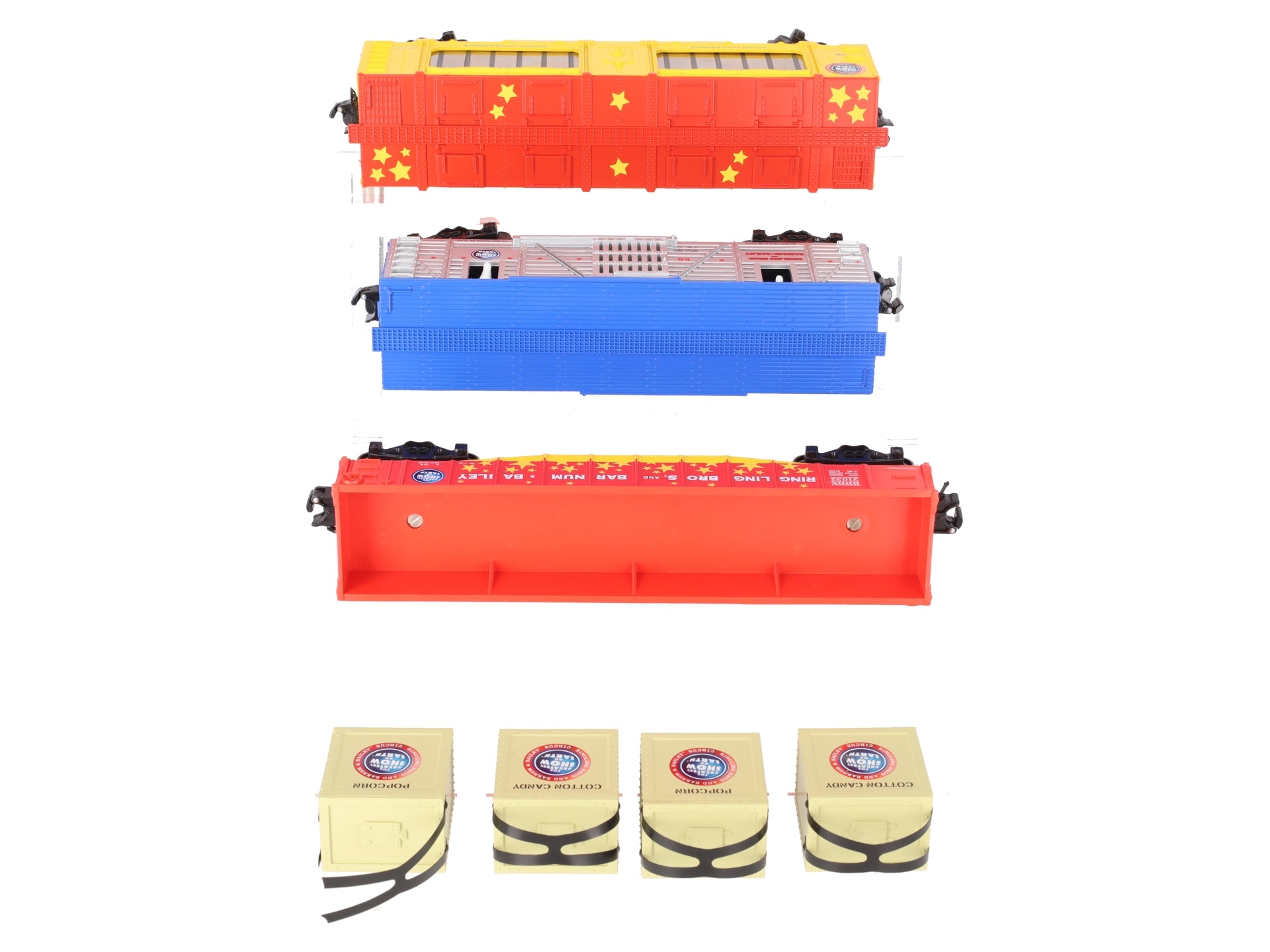 Lionel K-Line 6-22126 Ringling Bros. Circus Train Expansion Pack VG/Box