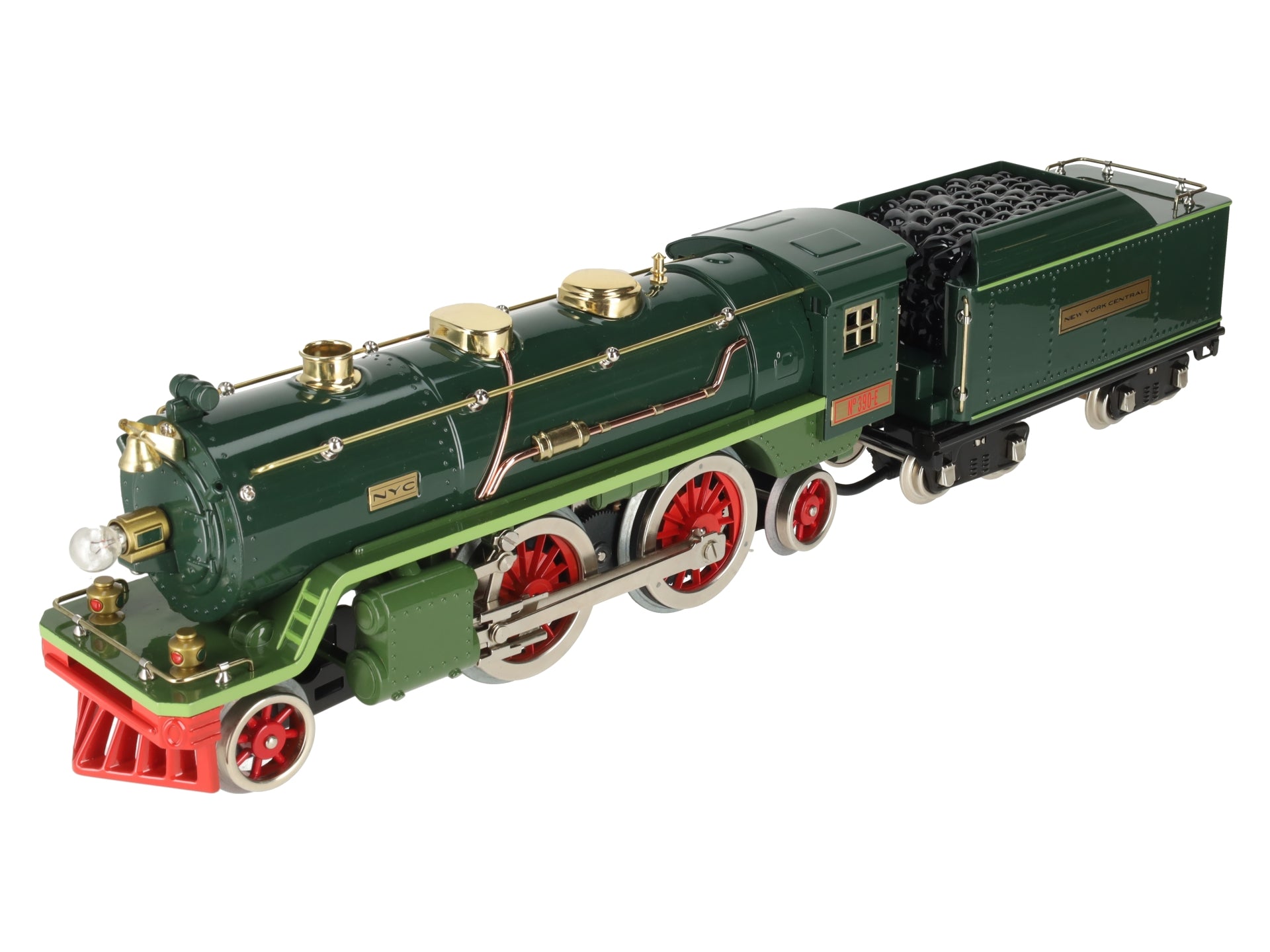 MTH 10-1296-1 Std. Gauge Tinplate No. 390 Steam Locomotive & Tender w/PS2 LN/Box
