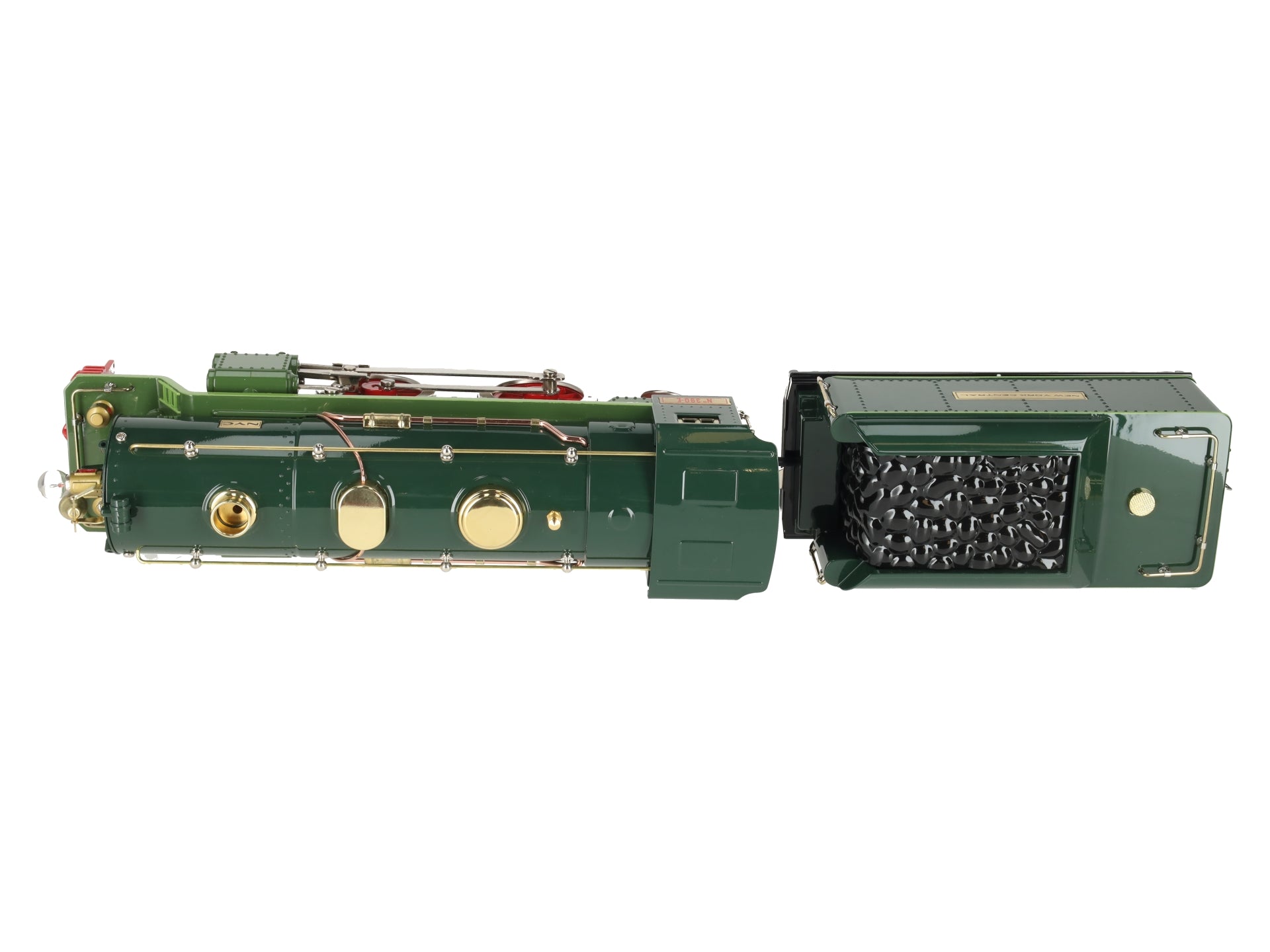 MTH 10-1296-1 Std. Gauge Tinplate No. 390 Steam Locomotive & Tender w/PS2 LN/Box