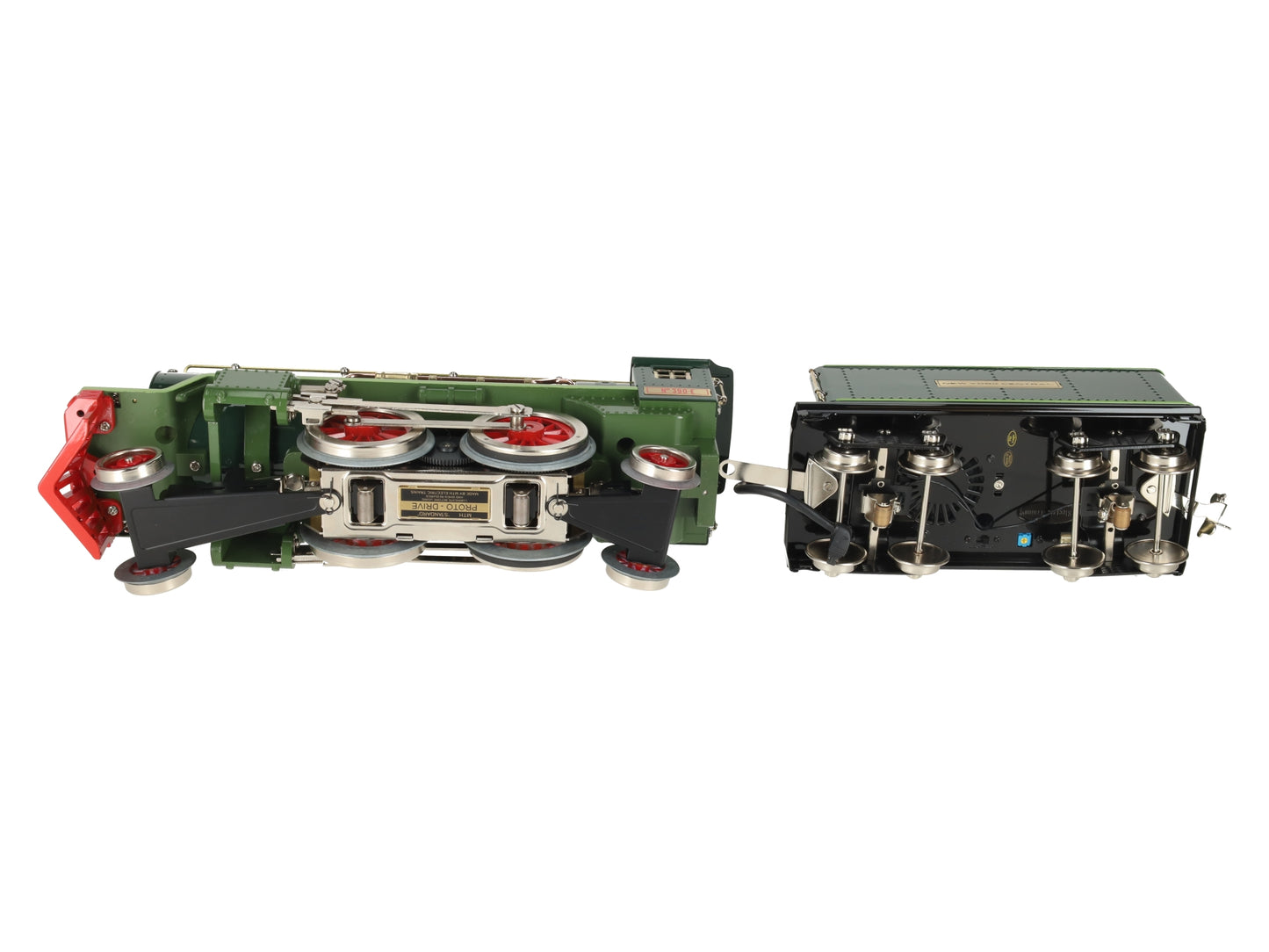 MTH 10-1296-1 Std. Gauge Tinplate No. 390 Steam Locomotive & Tender w/PS2 LN/Box