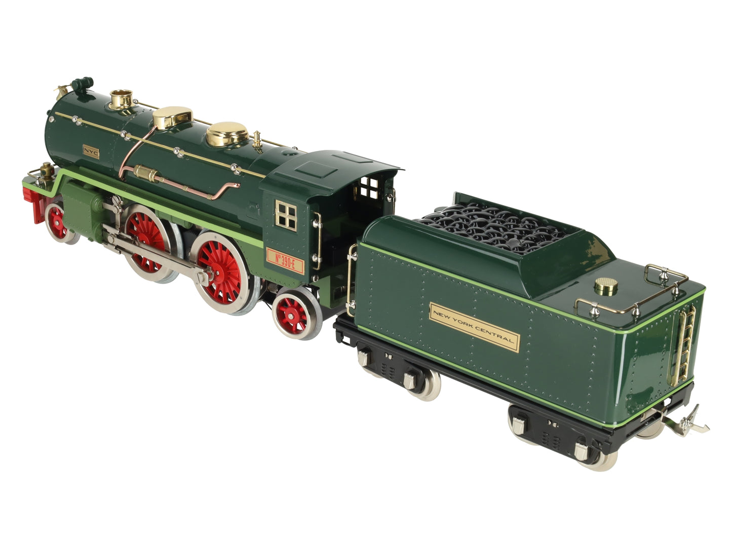 MTH 10-1296-1 Std. Gauge Tinplate No. 390 Steam Locomotive & Tender w/PS2 LN/Box