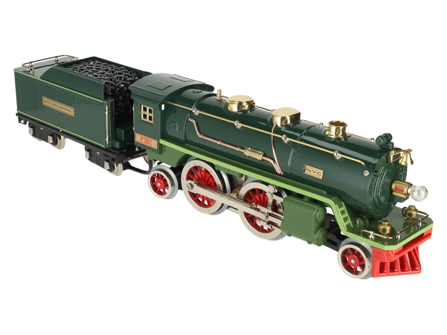 MTH 10-1296-1 Std. Gauge Tinplate No. 390 Steam Locomotive & Tender w/PS2 LN/Box