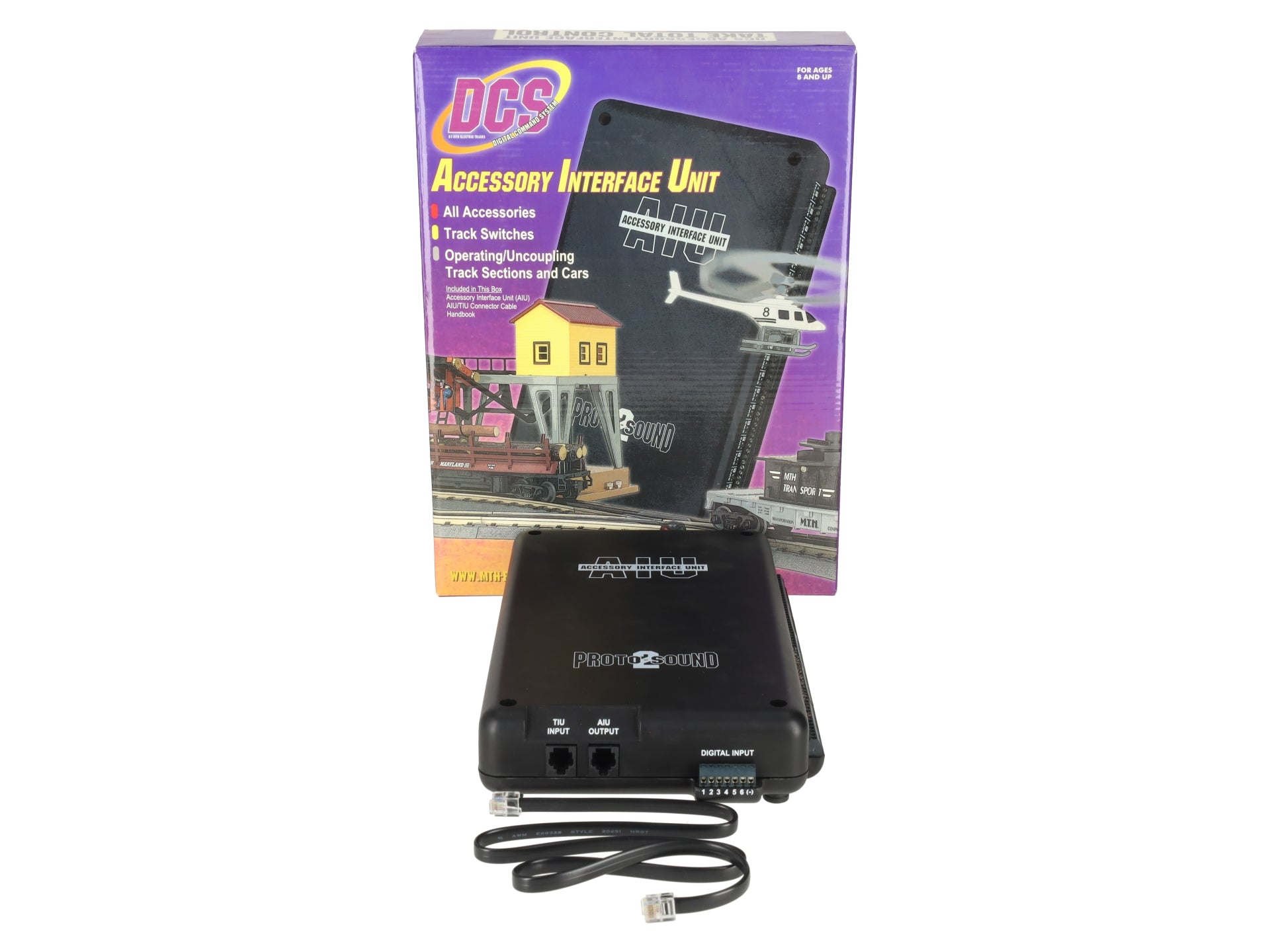 MTH 50-1004 DCS Accessory Interface Unit w/ PS2 EX/Box
