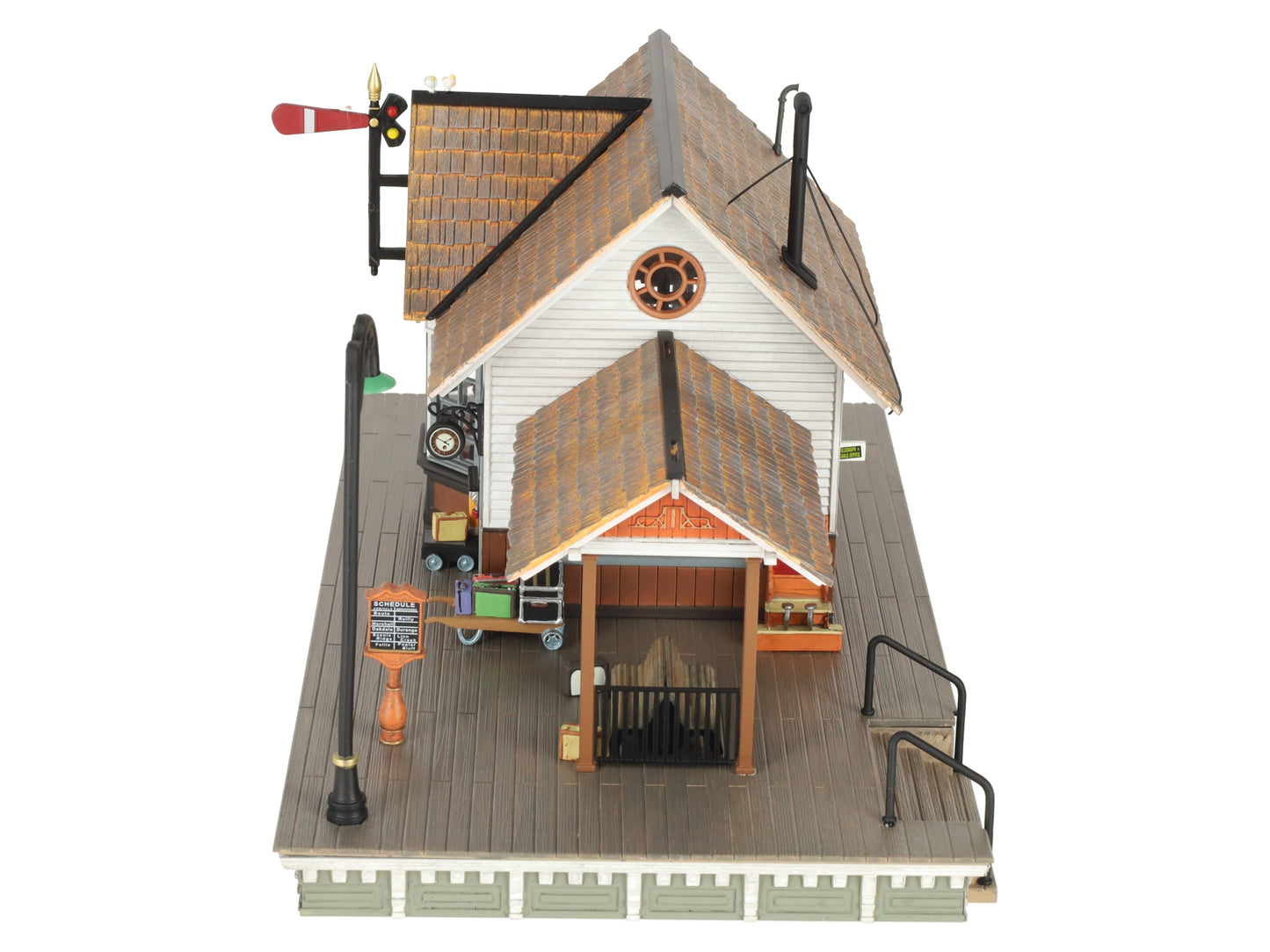 Woodland Scenics BR5852 O Built-&-Ready Linn Creek Depot Building EX/Box