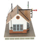 Woodland Scenics BR5852 O Built-&-Ready Linn Creek Depot Building EX/Box