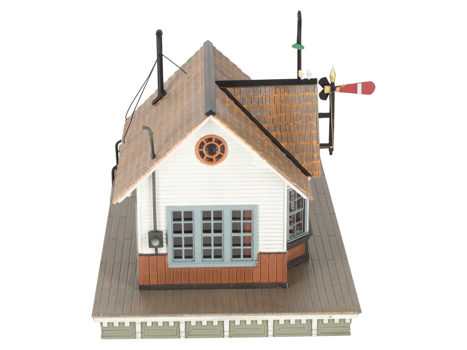 Woodland Scenics BR5852 O Built-&-Ready Linn Creek Depot Building EX/Box