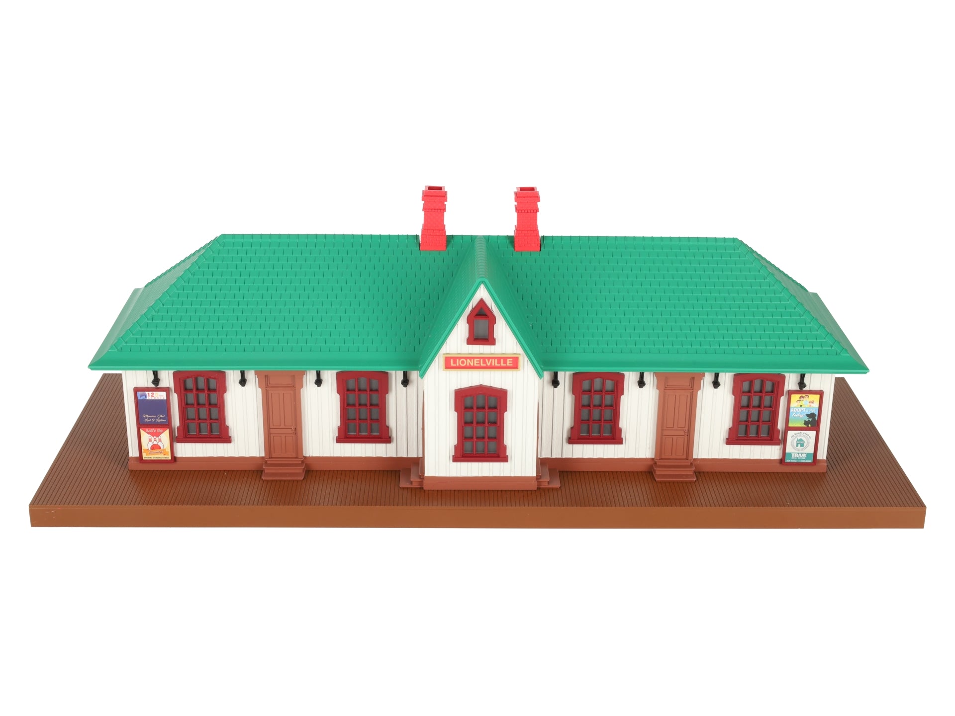 Lionel 2229080 O Assembled Plug-Expand-Play Passenger Station LN/Box