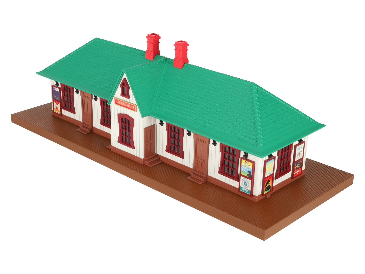Lionel 2229080 O Assembled Plug-Expand-Play Passenger Station LN/Box