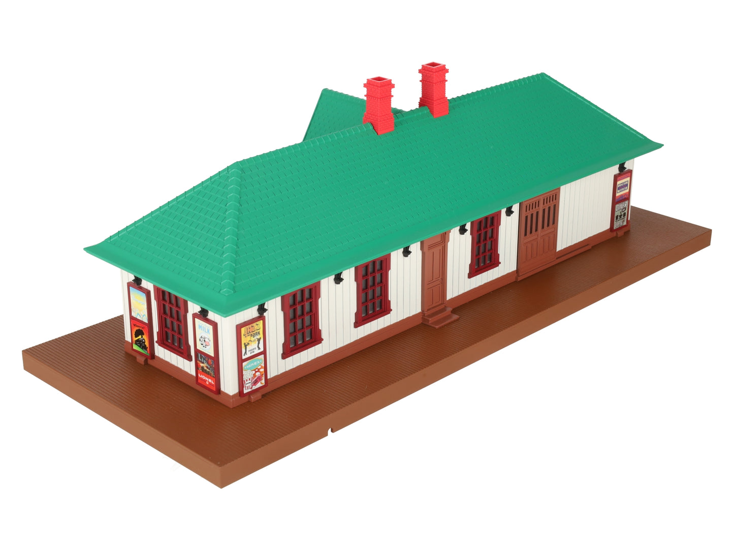 Lionel 2229080 O Assembled Plug-Expand-Play Passenger Station LN/Box