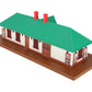 Lionel 2229080 O Assembled Plug-Expand-Play Passenger Station LN/Box