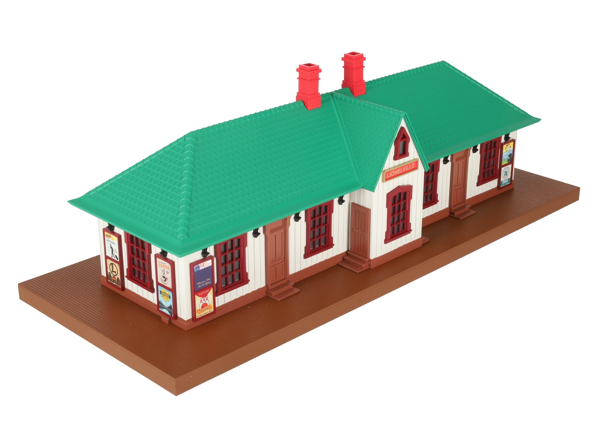 Lionel 2229080 O Assembled Plug-Expand-Play Passenger Station LN/Box