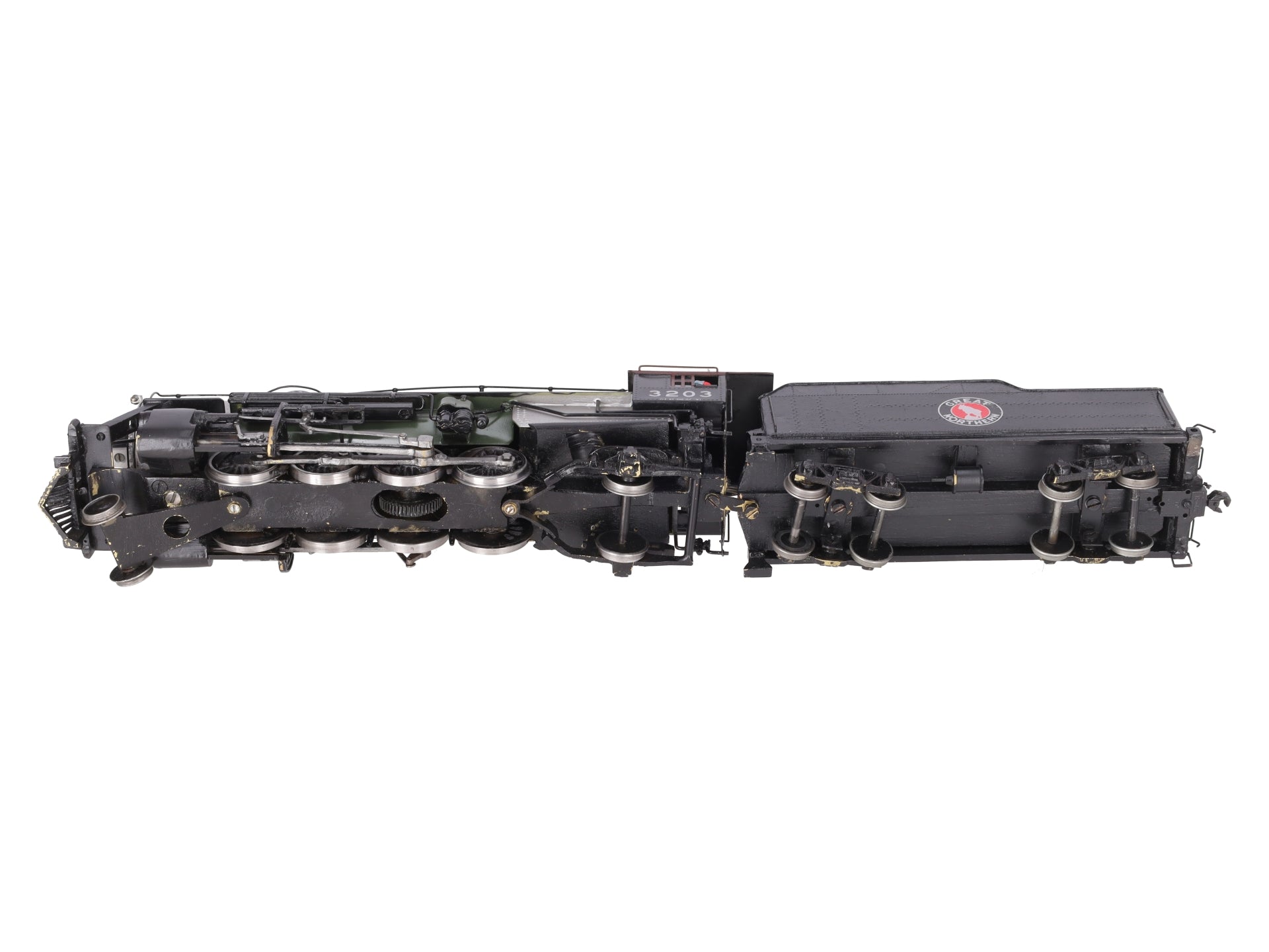 O Scale BRASS 2-Rail Custom Great Northern 2-8-2 Steam Locomotive w/ Tender