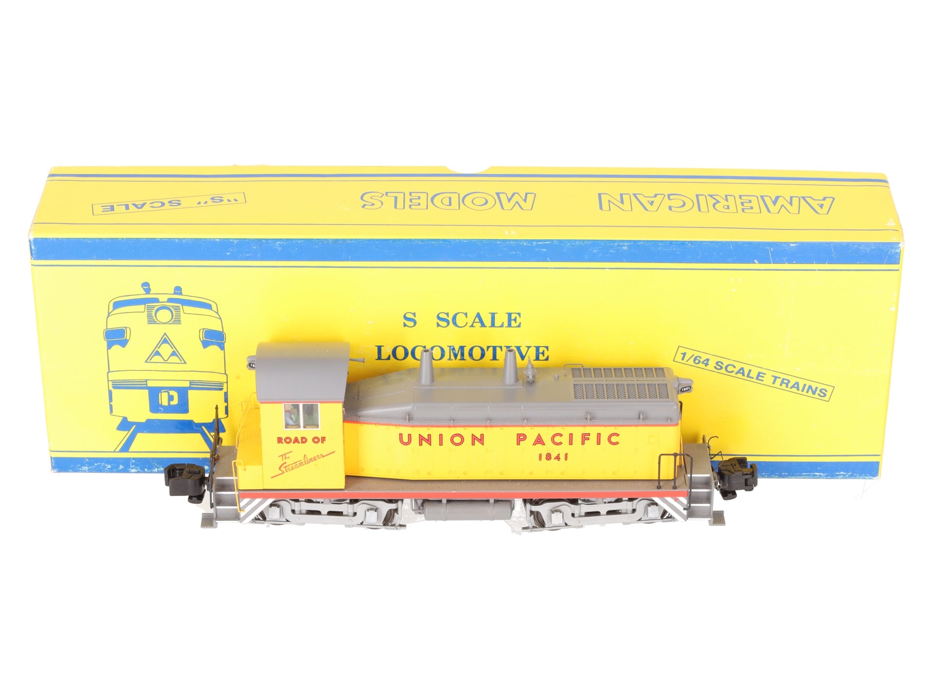 S-Helper 00121 S Gauge Union Pacific SW-9 Diesel Switcher Engine #1841 EX