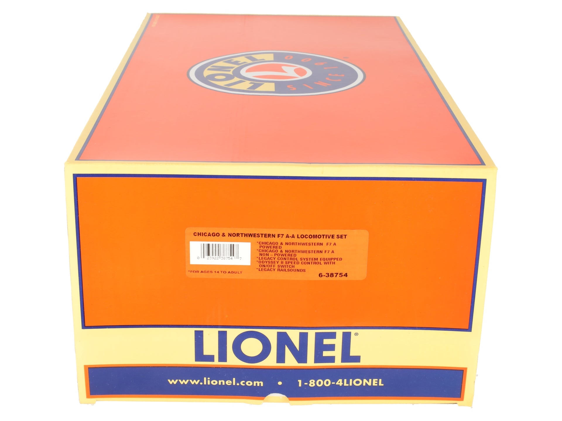 Lionel 6-38754 O C&NW Legacy F-7 AA Diesel Locomotive Set #401/#403 LN/Box