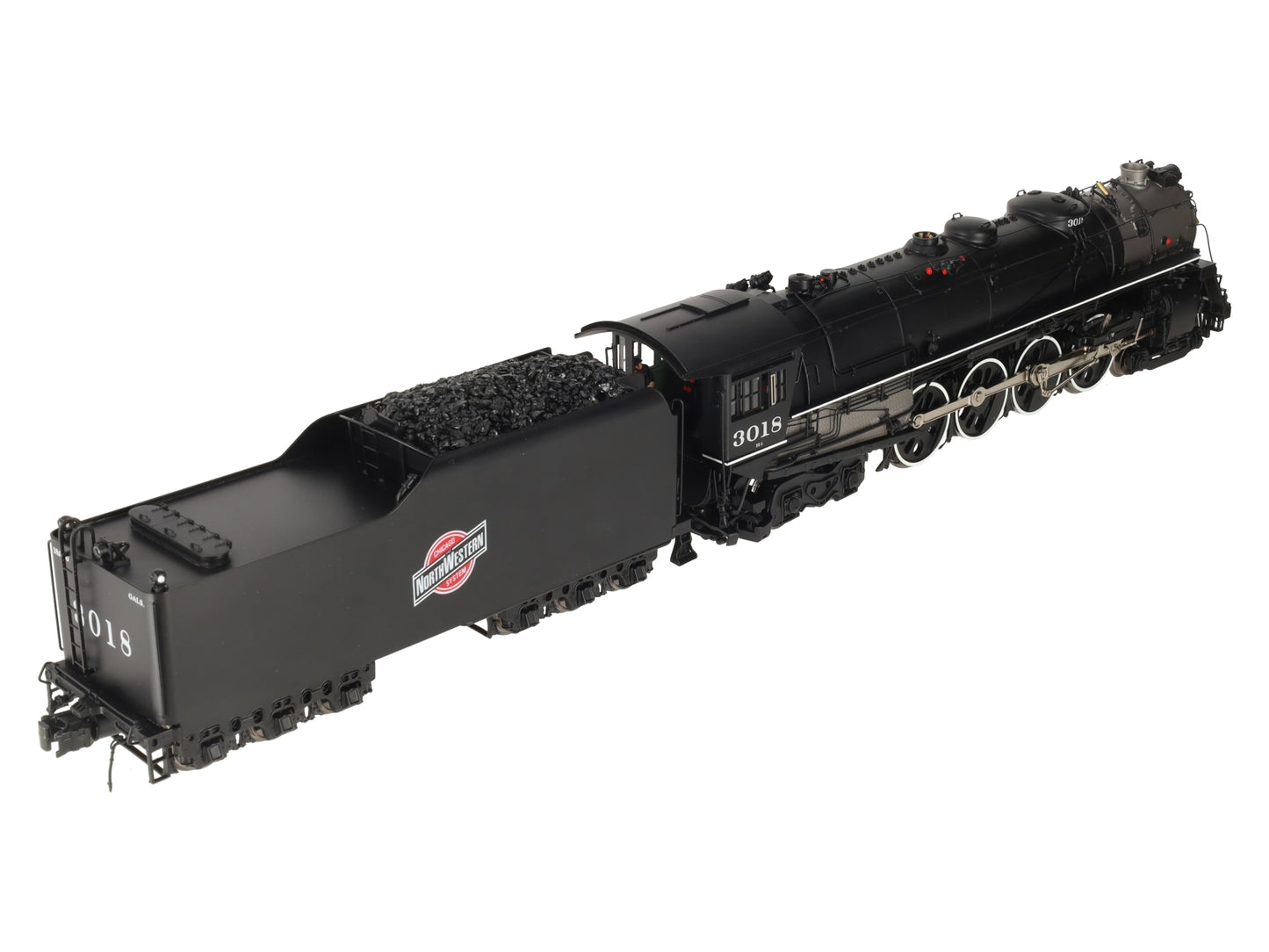 3rd Rail 3013 BRASS O Modified C&NW H-1 Class 4-8-4 Steam Loco & Tender #3013 EX/Box