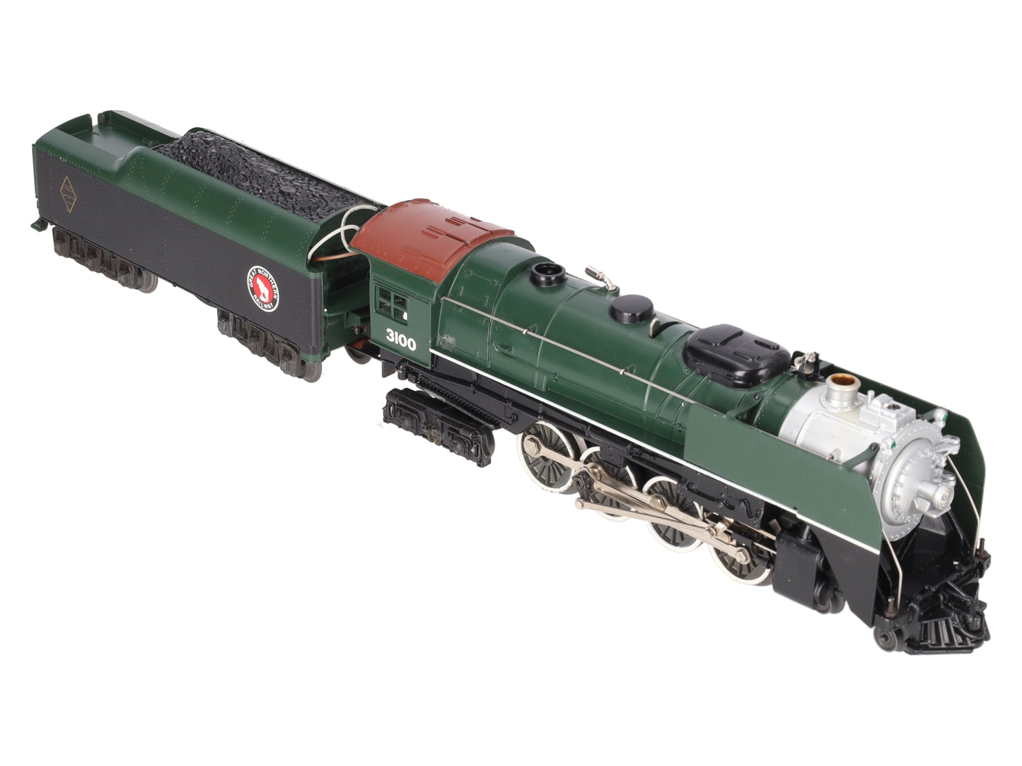 Lionel 6-3100 O Gauge Great Northern 4-8-4 Steam Locomotive & Tender VG/Box