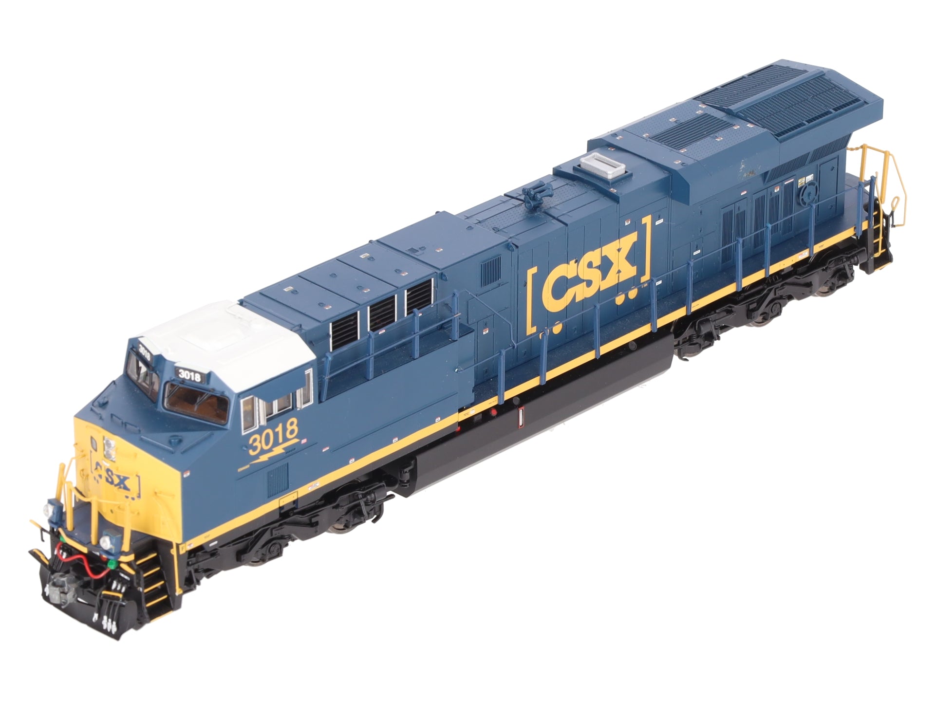 MTH 80-2313-1 HO CSX GE ES44AC w/Proto-Sound 3.0 & DCC #3018 EX/Box