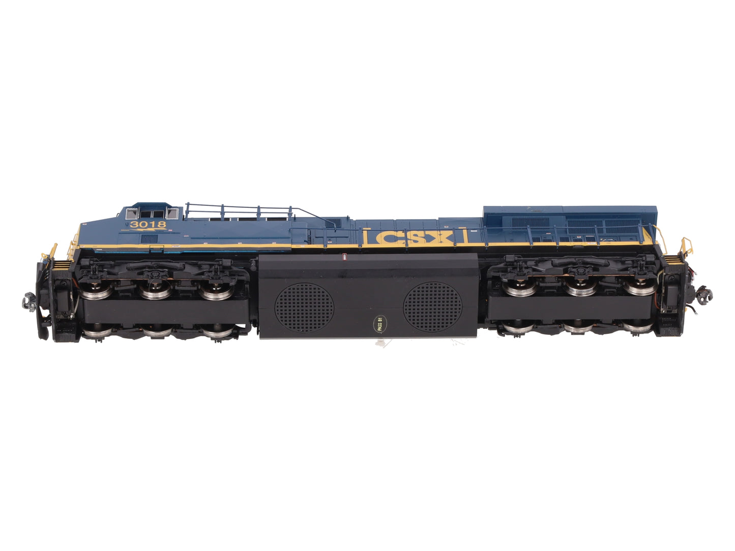 MTH 80-2313-1 HO CSX GE ES44AC w/Proto-Sound 3.0 & DCC #3018 EX/Box