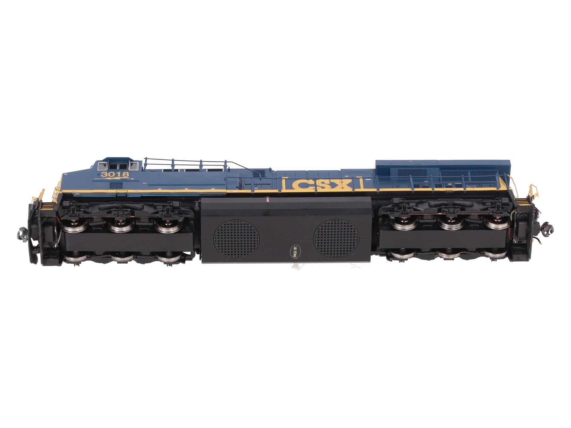 MTH 80-2313-1 HO CSX GE ES44AC w/Proto-Sound 3.0 & DCC #3018 EX/Box