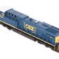 MTH 80-2313-1 HO CSX GE ES44AC w/Proto-Sound 3.0 & DCC #3018 EX/Box