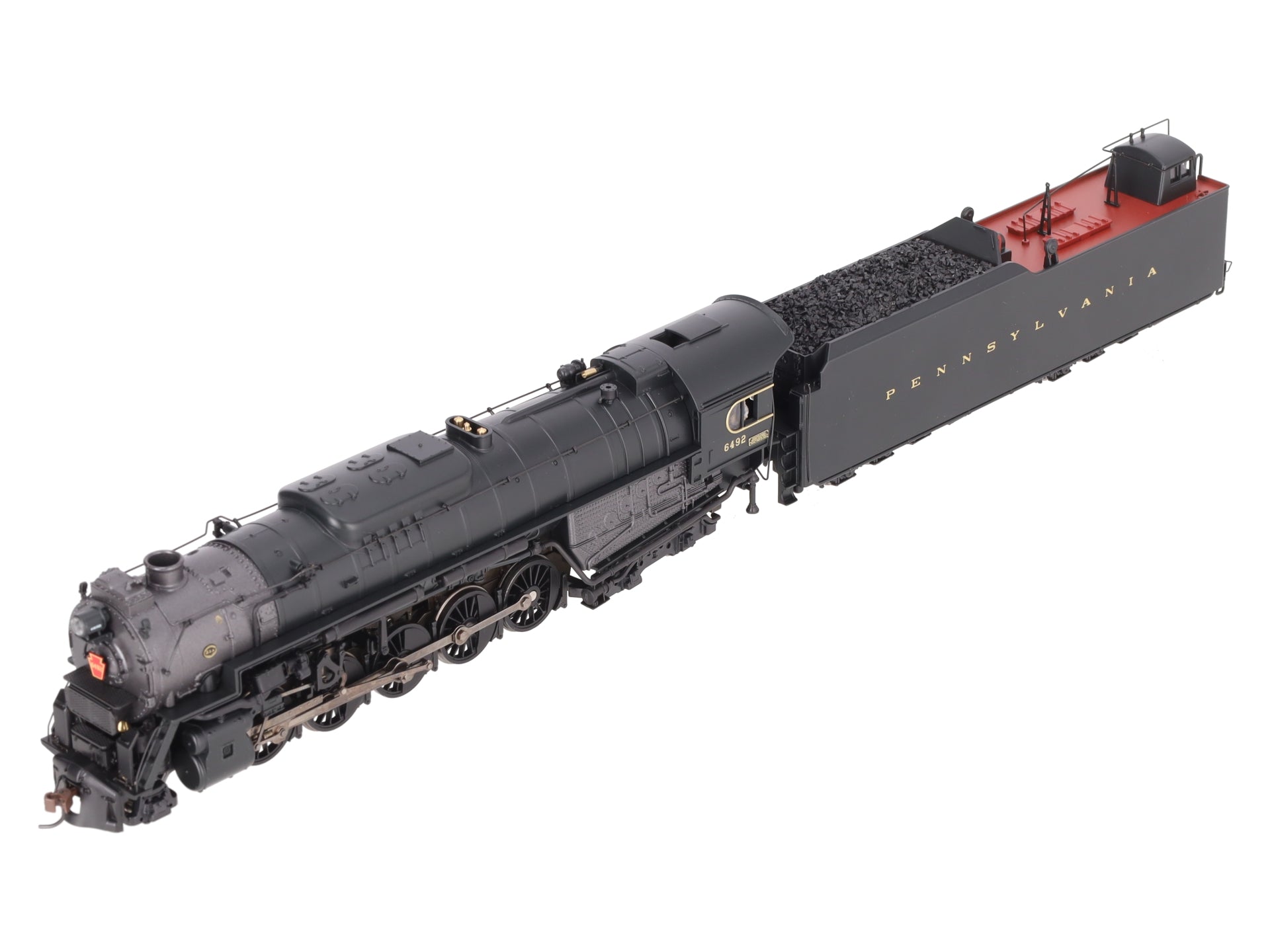 Broadway Limited 2223 HO PRR Class J1 2-10-4 Steam Locomotive w/Paragon2™ #6492 LN/Box