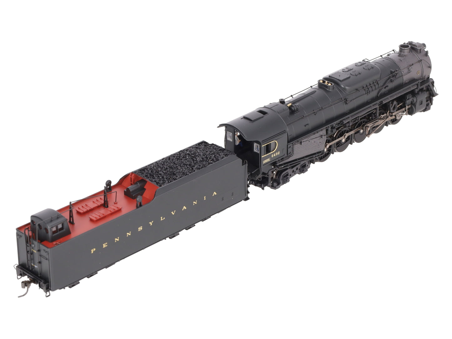 Broadway Limited 2223 HO PRR Class J1 2-10-4 Steam Locomotive w/Paragon2™ #6492 LN/Box
