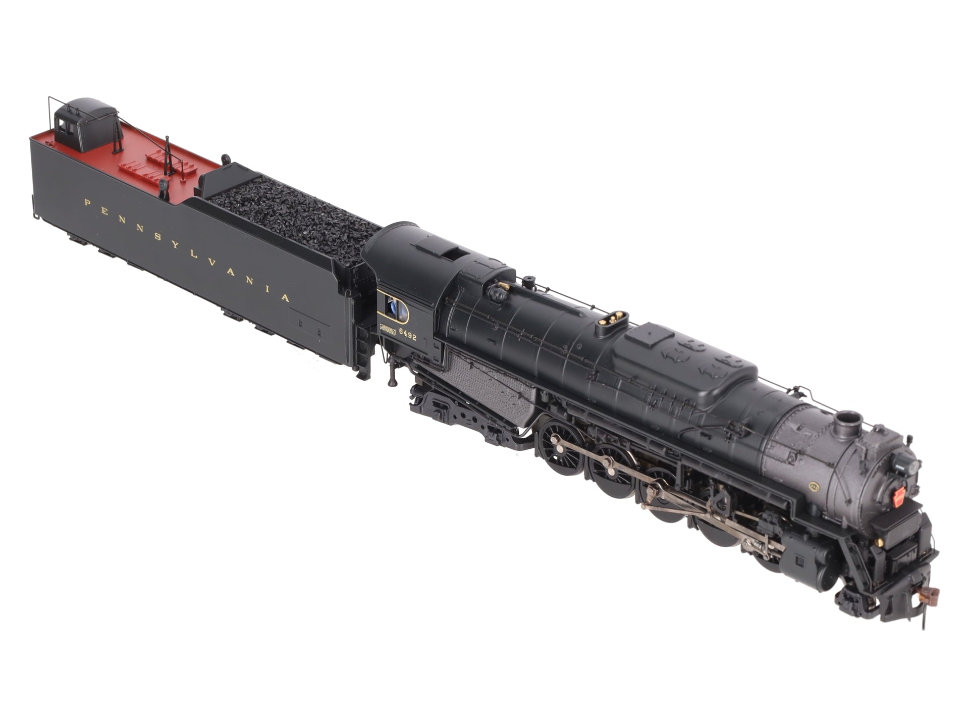 Broadway Limited 2223 HO PRR Class J1 2-10-4 Steam Locomotive w/Paragon2™ #6492 LN/Box