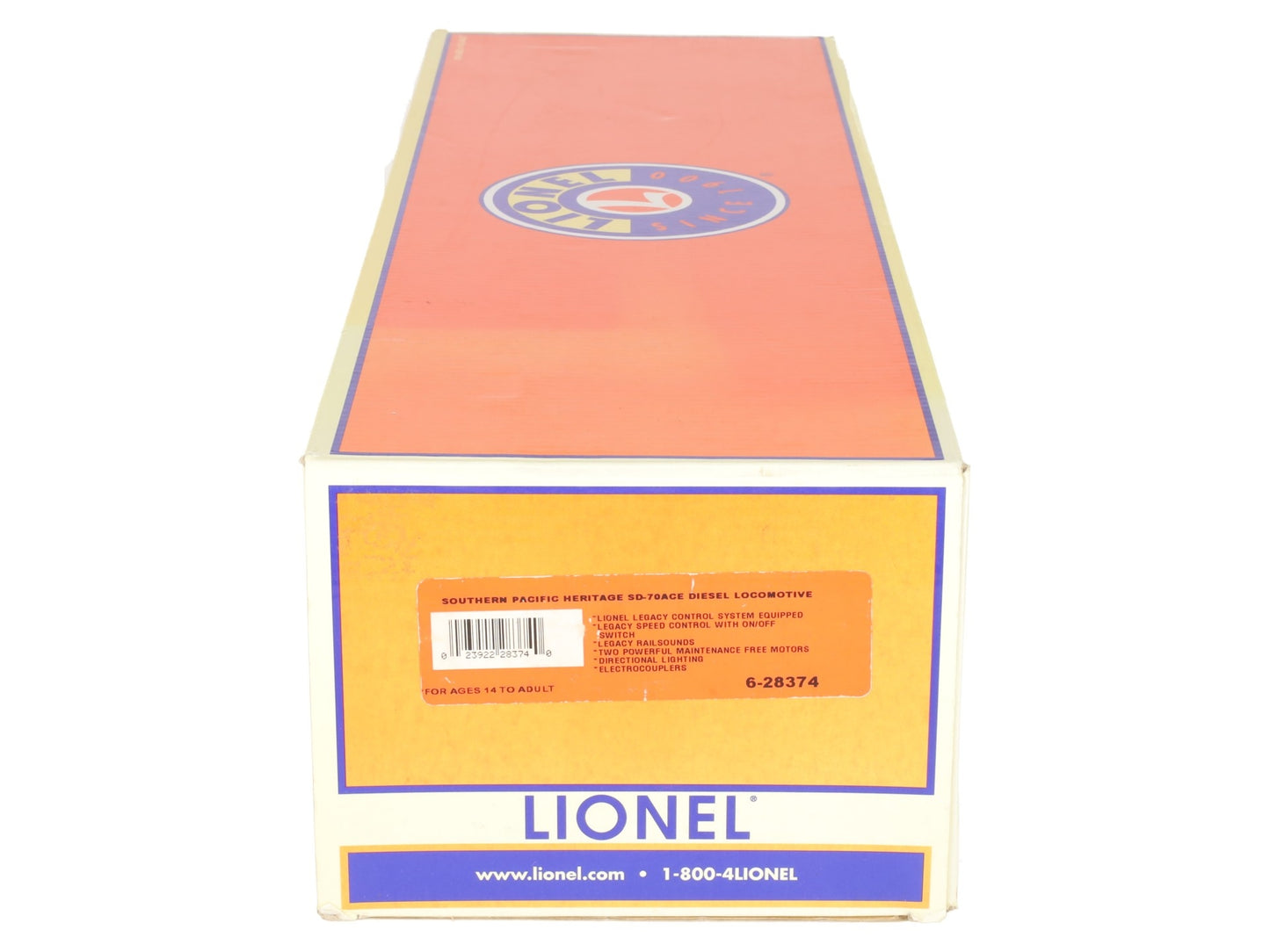 Lionel 6-28374 LEGACY UP Heritage SP SD-70ACE Diesel Engine #1865 LN/Box