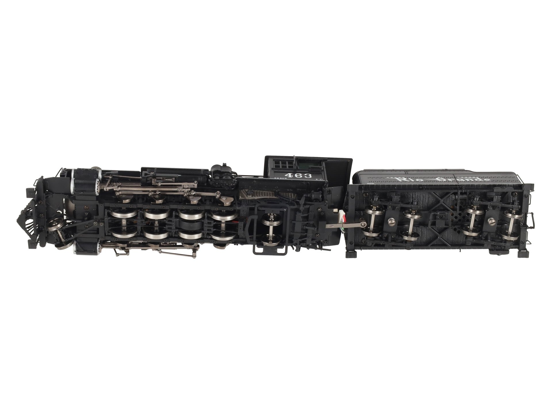 Mountain Model Imports DC1001-5 On30 D&RGW Die-Cast K-27 2-8-2 Steam Loco/Tender EX/Box
